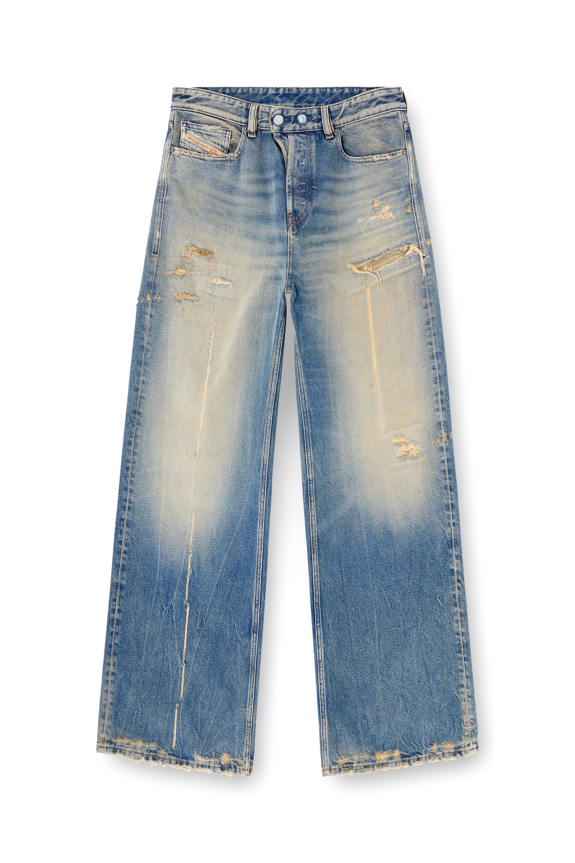 Diesel - Relaxed Jeans 1996 D-Sire 09N29 Unisex, Azul medio - 3