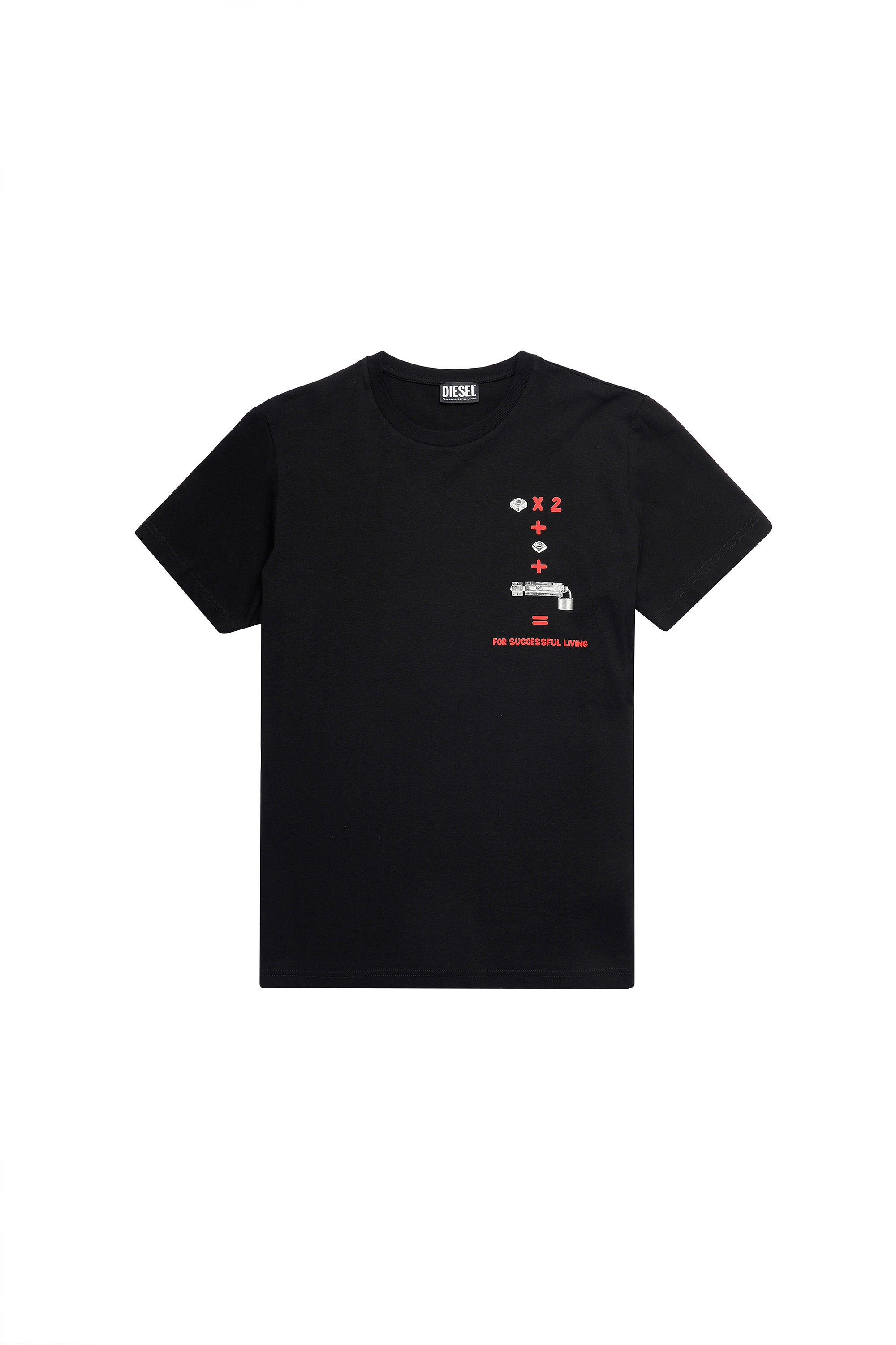 T-DIEGOS-B4, Negro - Camisetas