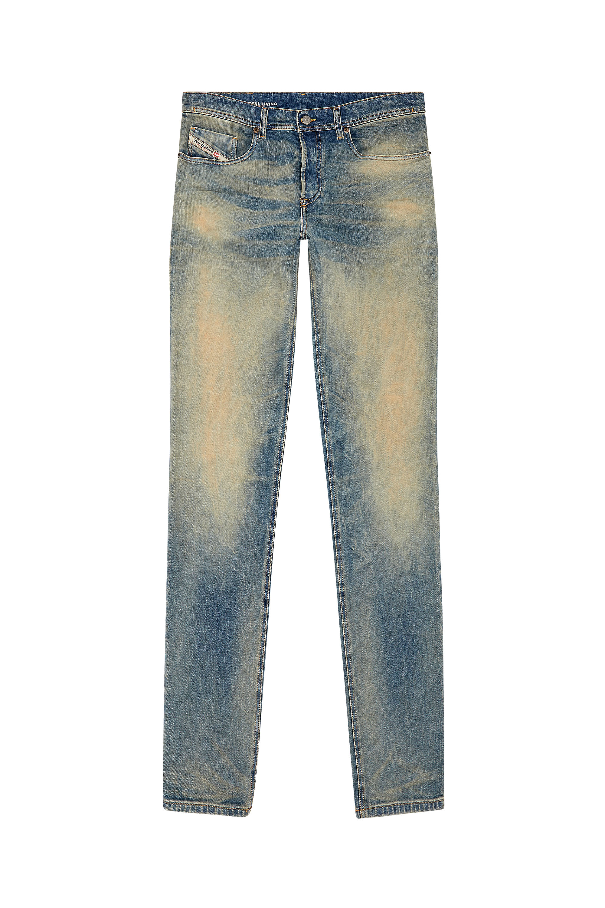 Diesel - Tapered Jeans 2023 D-Finitive 09H78, Azul medio - Image 5