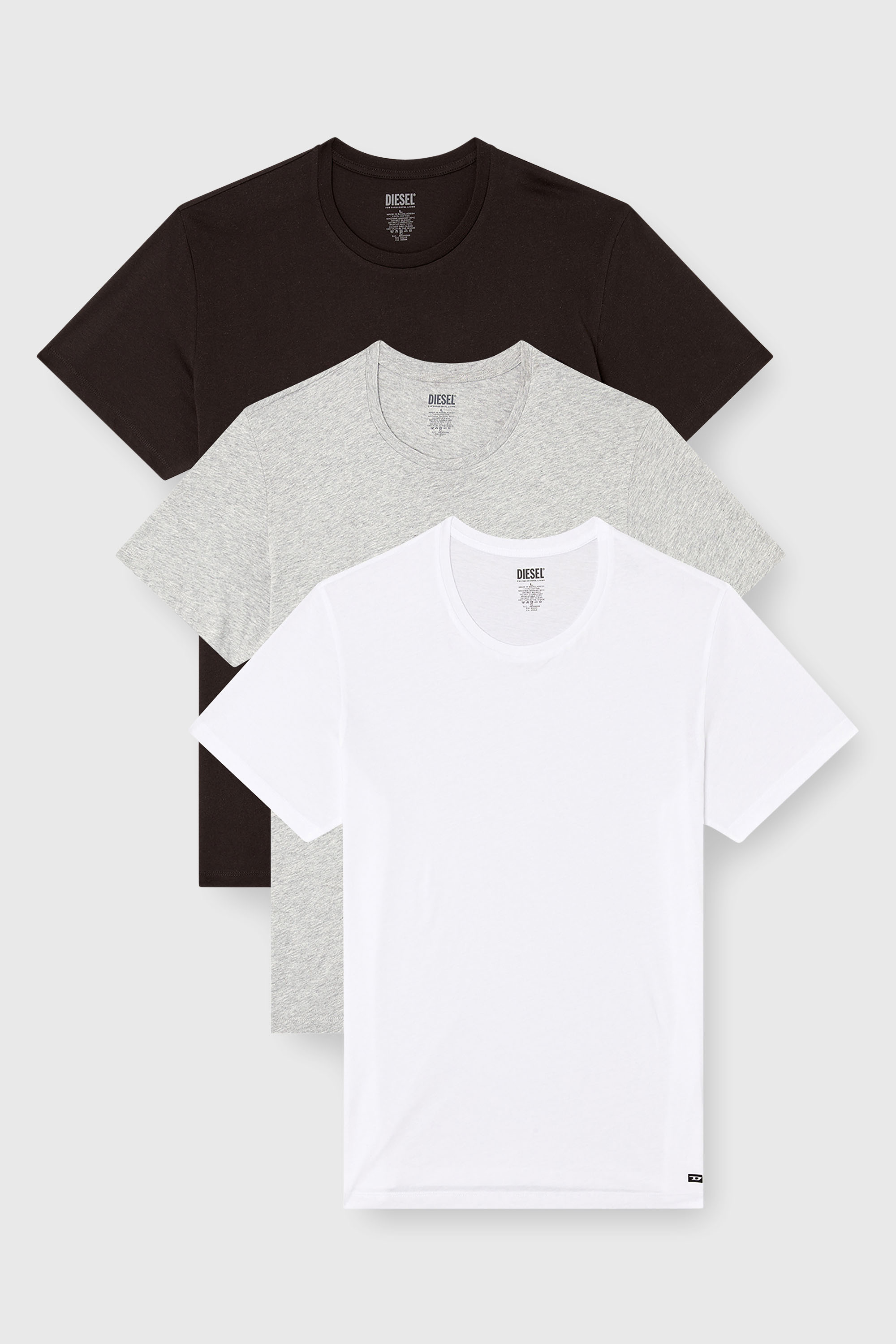 Diesel - RANDAL-D-BOX-3PACK, Paquete de tres camisetas Hombre in Multicolor - 1
