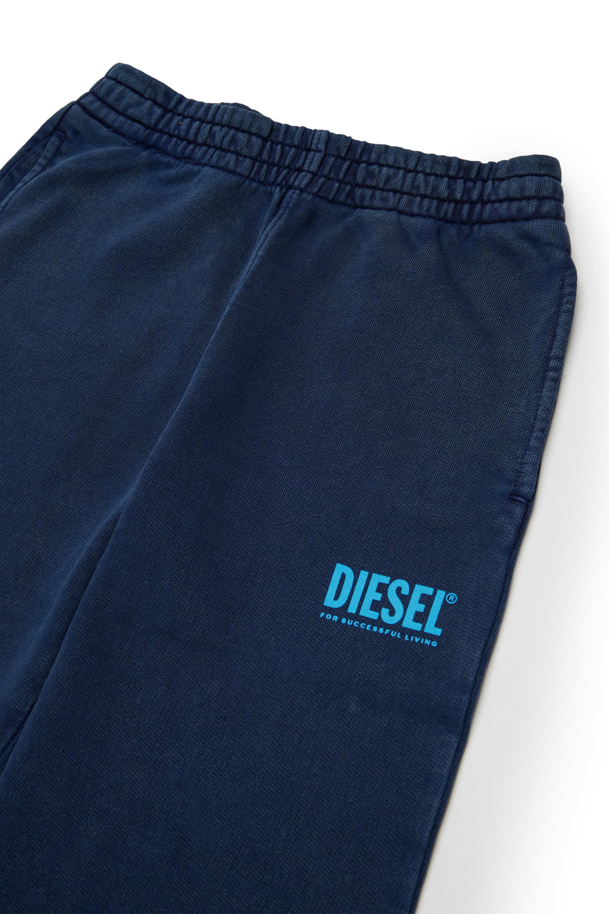 Diesel - PTISEL, Pantal&oacute;n de algod&oacute;n con estampado de logo Hombre in Azul marino - 3