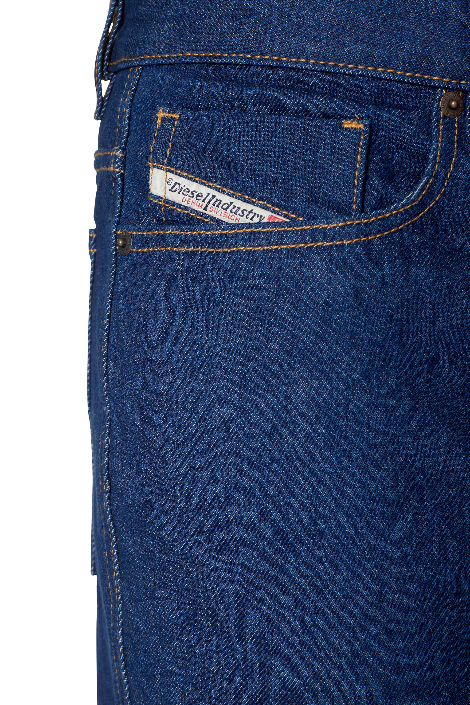 Diesel - 1955 D-REKIV 007A5 Straight Jeans, Azul Oscuro - Image 3