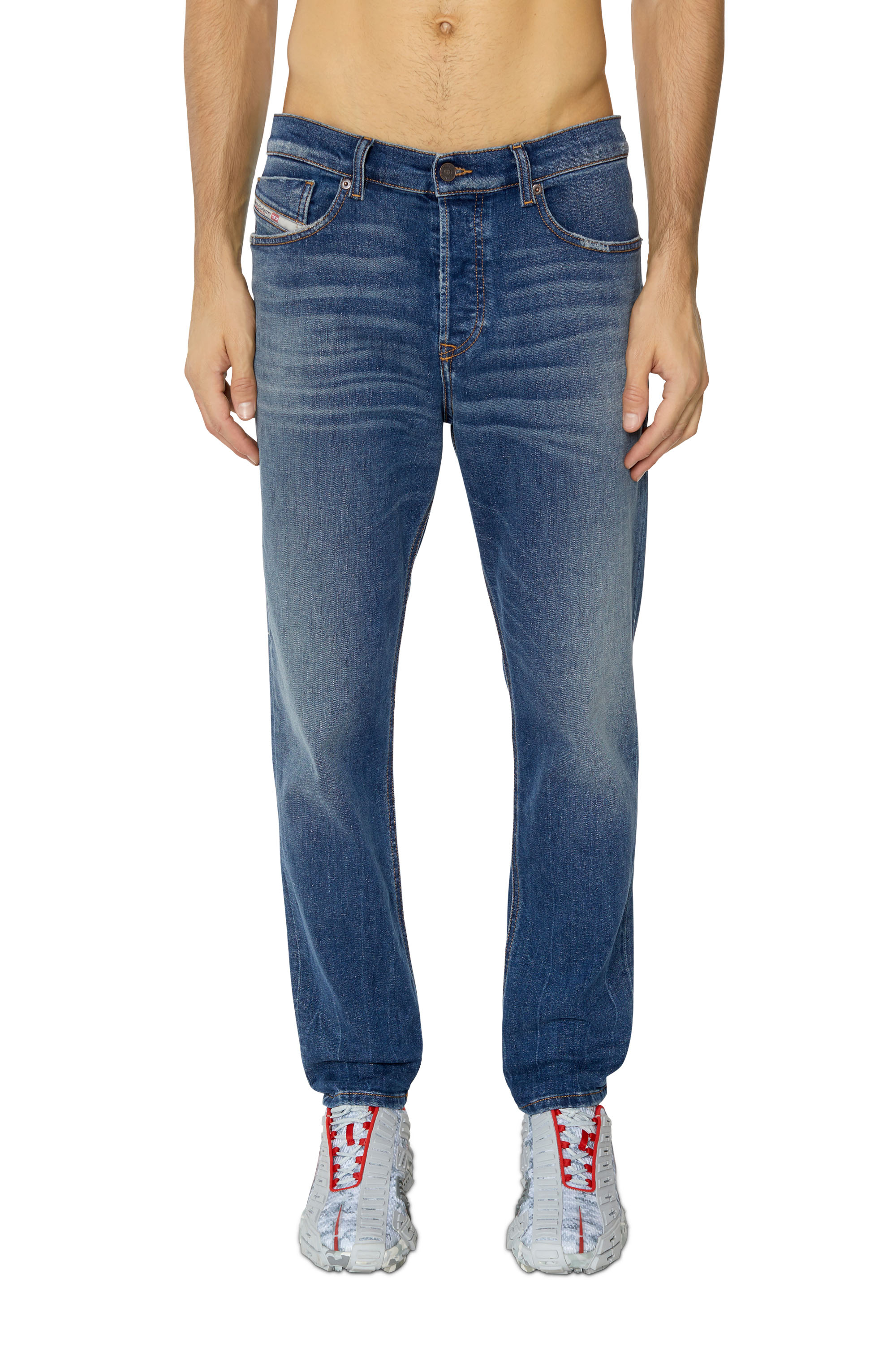 Diesel - 2005 D-Fining 09E66 Tapered Jeans, Azul Oscuro - Image 2