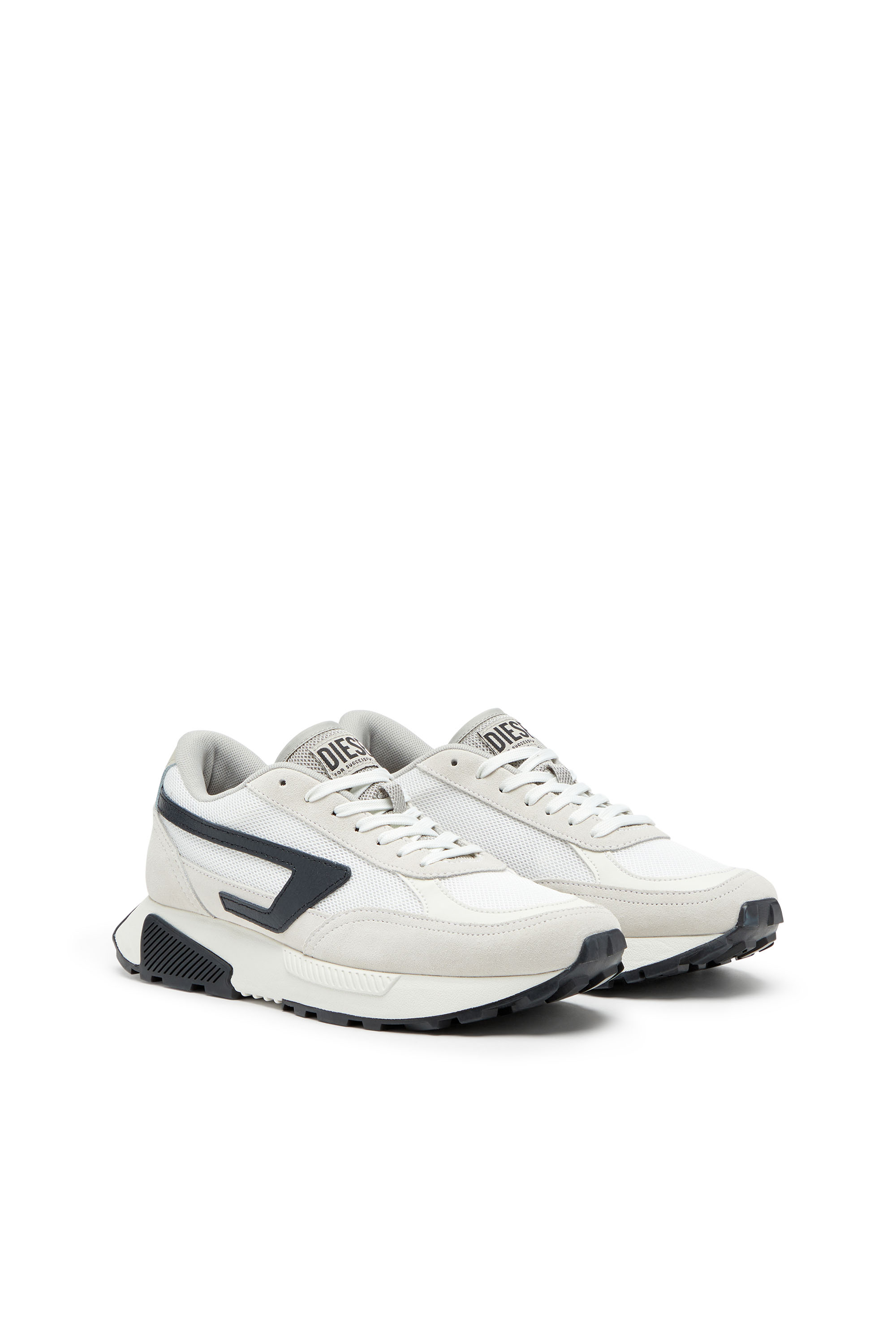Diesel - S-TYCHE D, S-Tyche D-Deportivas bajas de malla, gamuza y cuero Hombre in Multicolor - 2