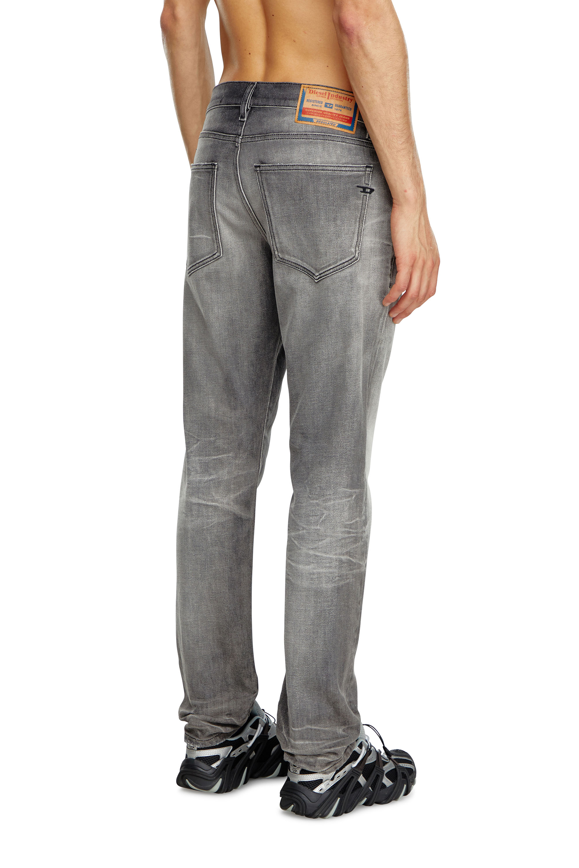 Diesel - Slim Jeans 2019 D-Strukt 09J58, Gris oscuro - Image 4