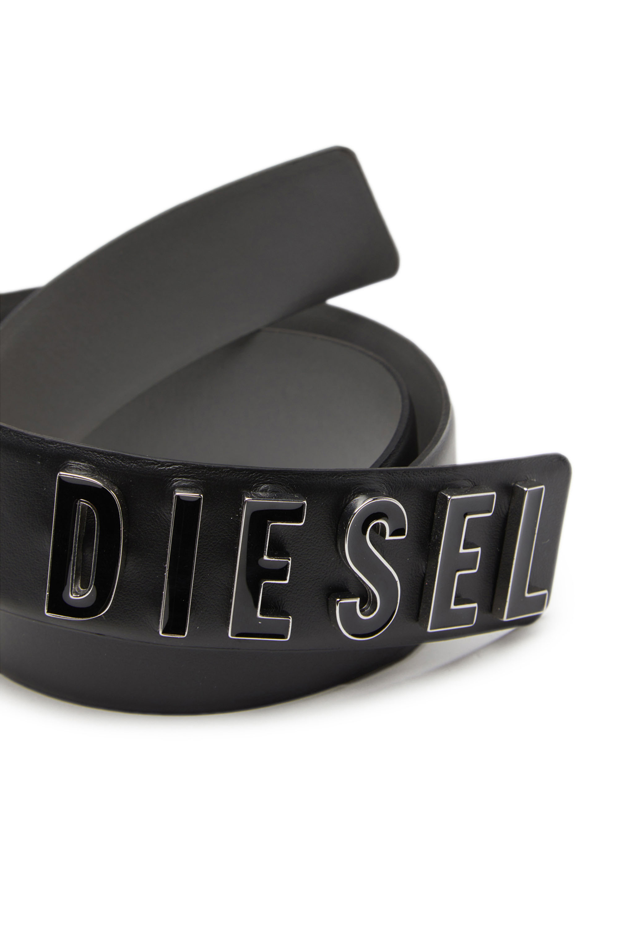 Diesel - B-LETTERS B, Negro - Image 3
