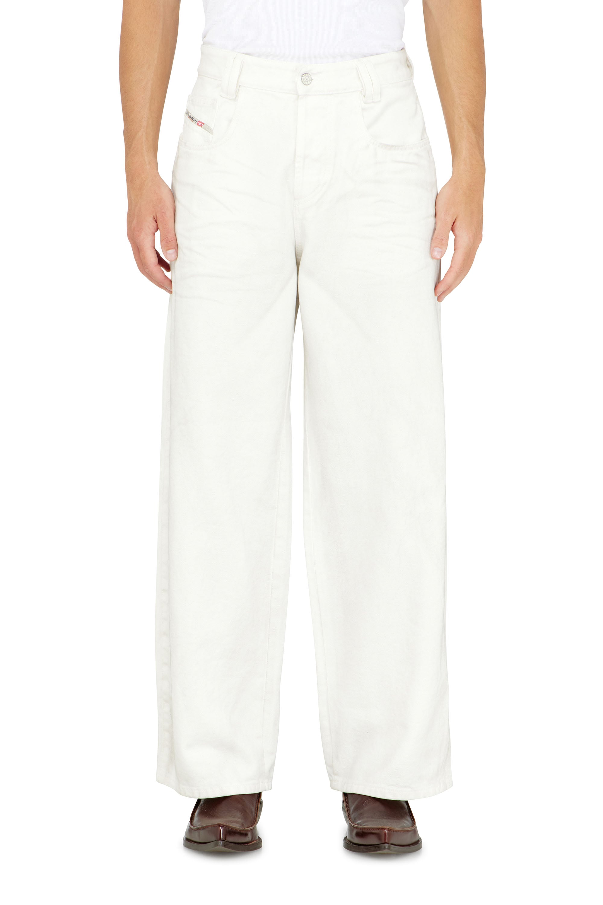 Diesel - Relaxed Jeans 1982 D-Hakou 007GG Unisex, Blanco - 4