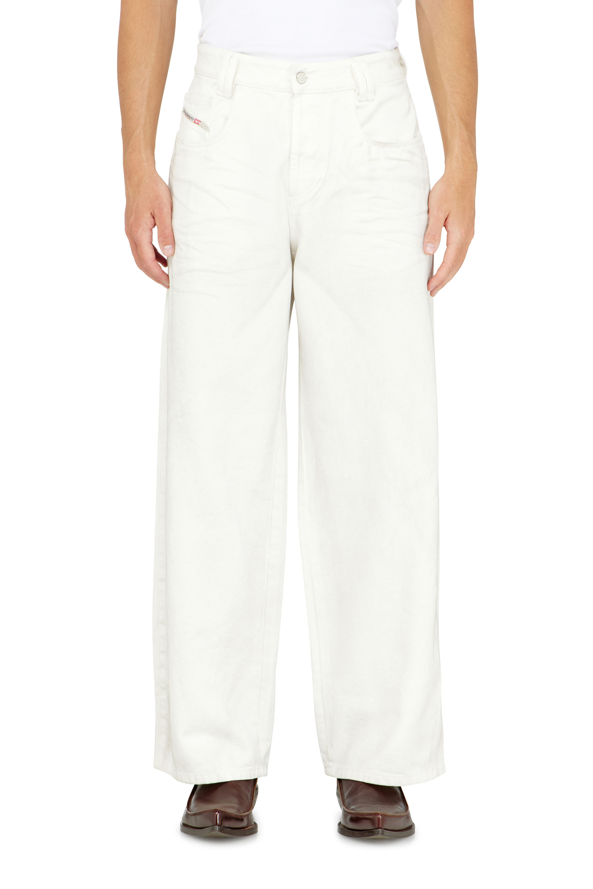 Diesel - Relaxed Jeans 1982 D-Hakou 007GG Unisex, Blanco - 4