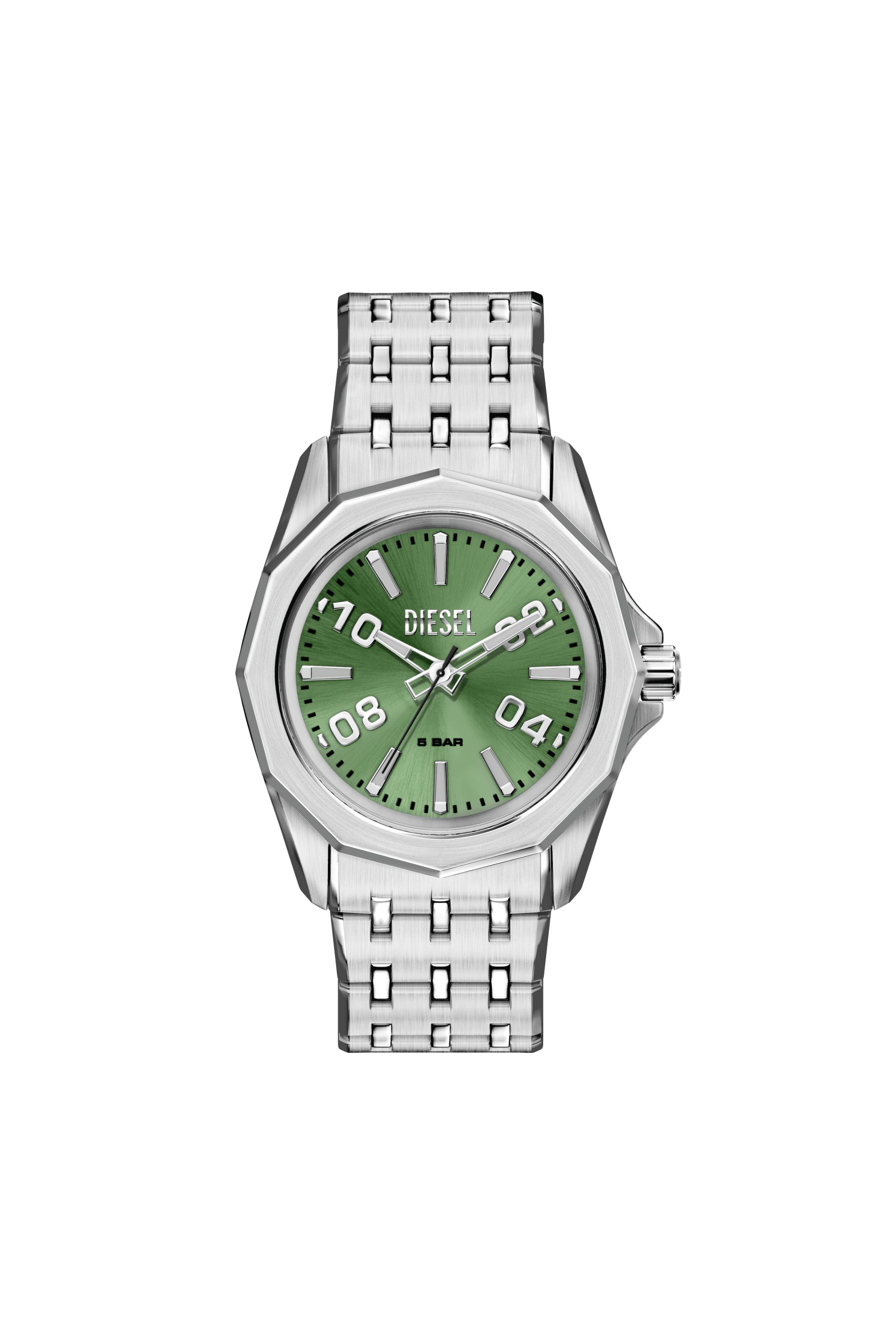Diesel - DZ2237 WATCH, Reloj Stinger de acero inoxidable Hombre in Plateado - 1