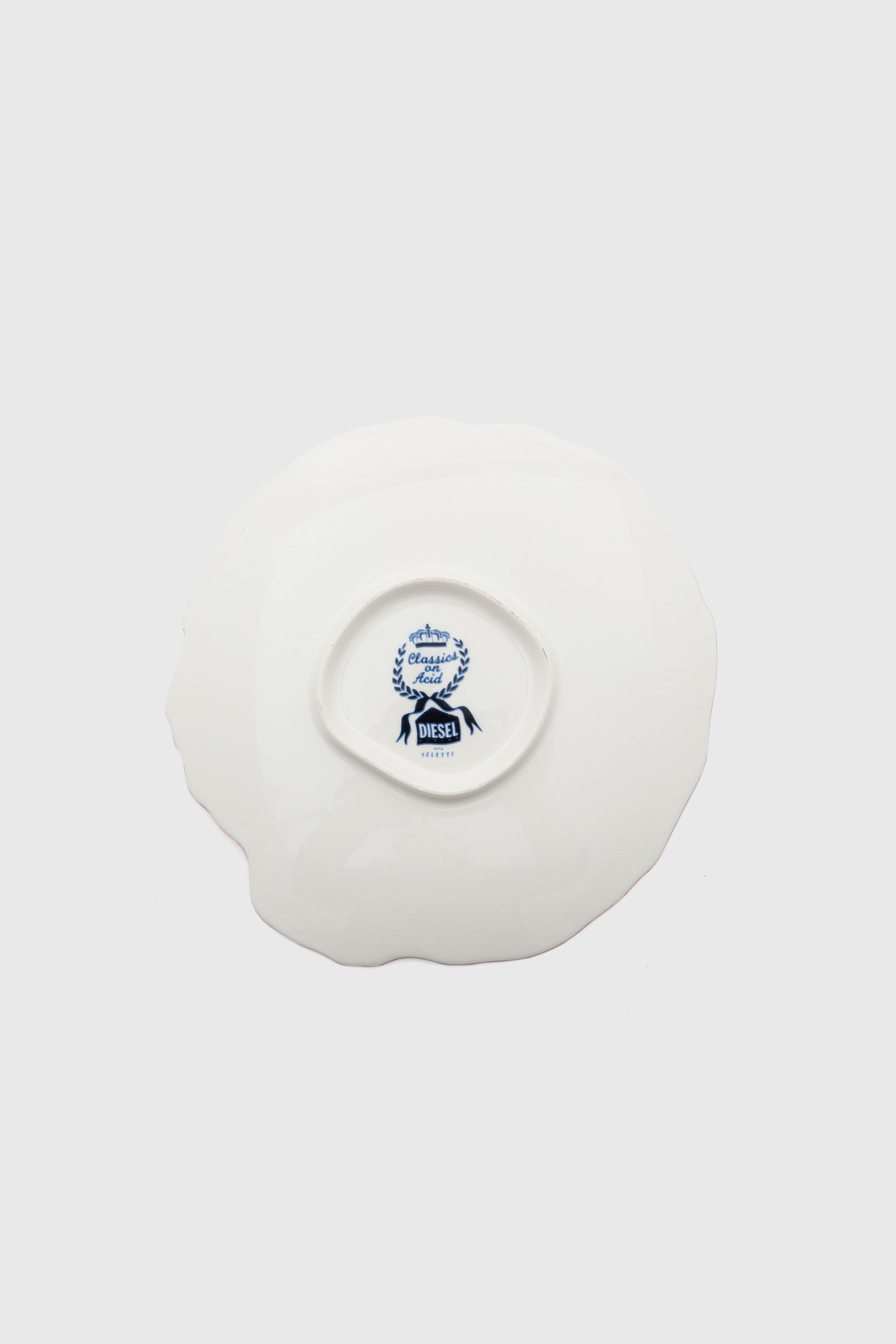 Diesel - 11233 DESSERT PLATE IN PORCELAIN"CLASSIC, Plato de postre de porcelana Unisex in Multicolor - 2