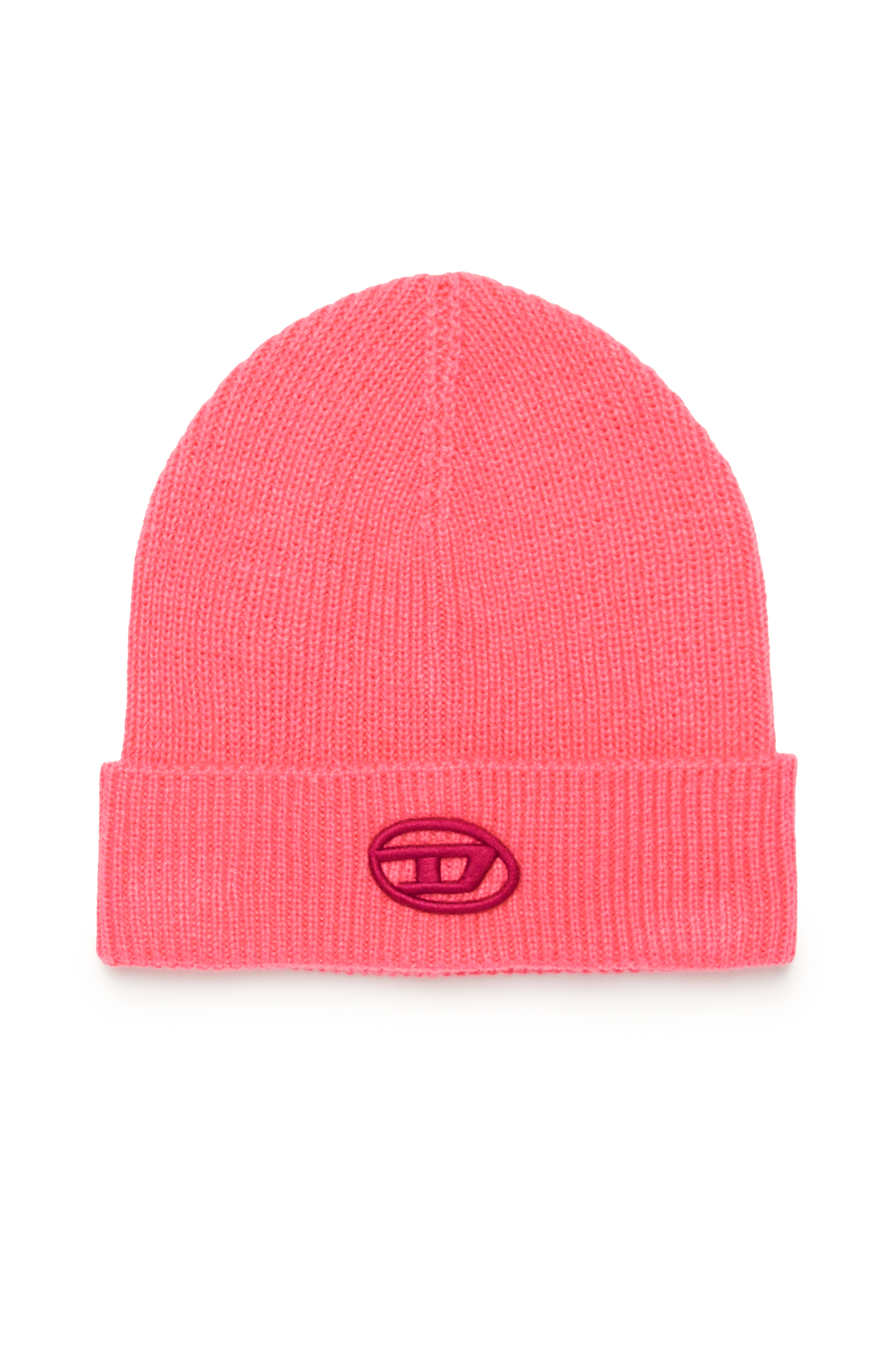 Diesel - FCODERFULLYTX, Gorro con bordado del logotipo Unisex in Rosa - 2