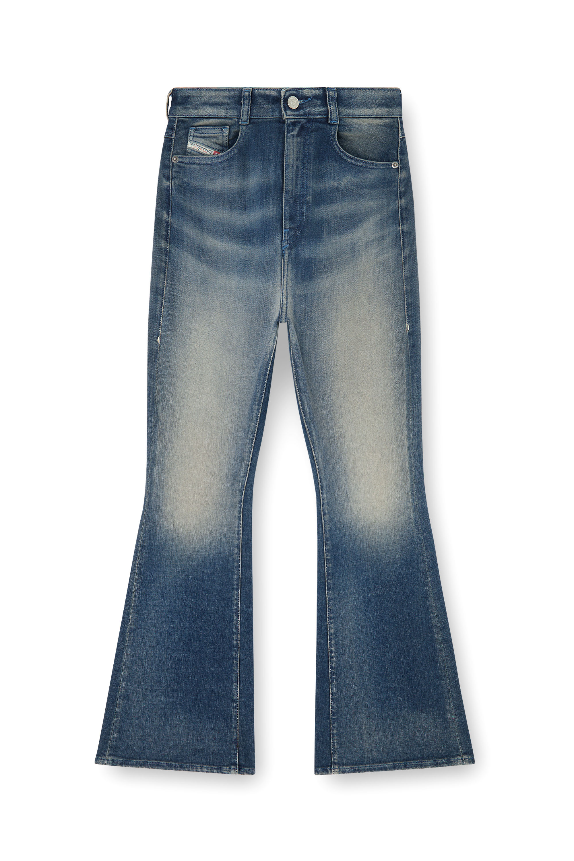 Diesel - Woman's Bootcut Jeans 1973 D-Partt 09P67, Dark Blue - 3
