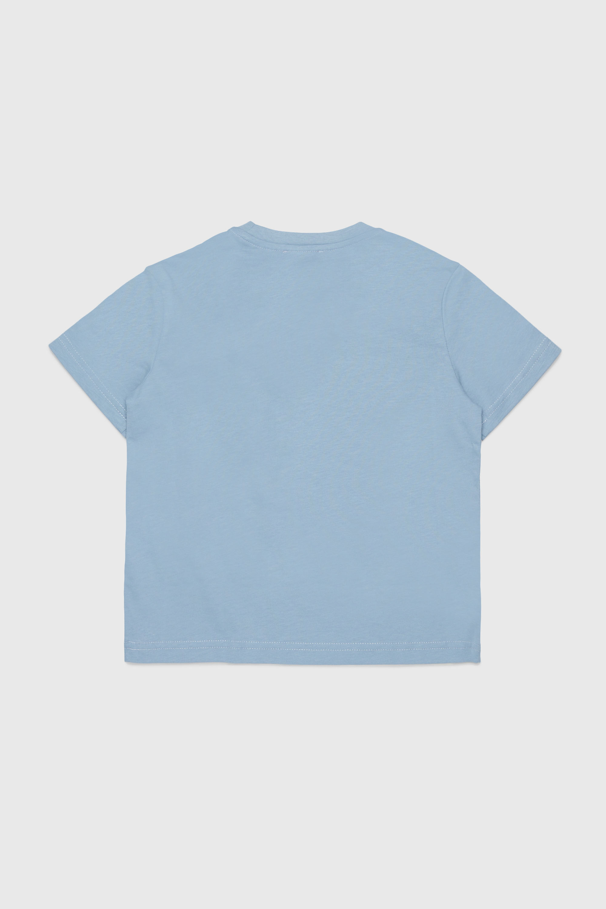 Diesel - TROSET, Camiseta con aplique de rosa denim Mujer in Azul marino - 2