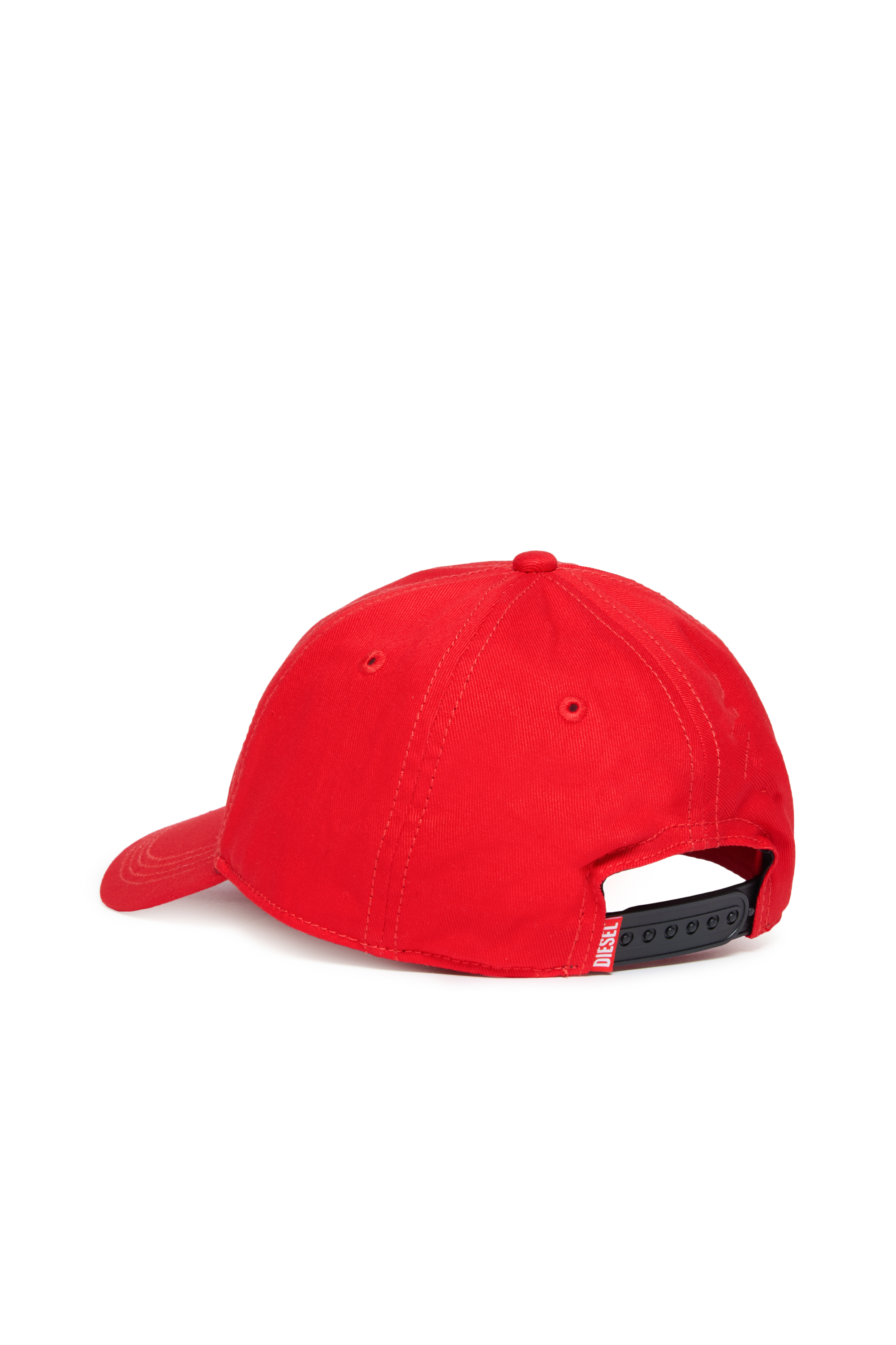Diesel - FENSID, Gorra de béisbol con logotipo de la letra D Hombre in Rojo - 2