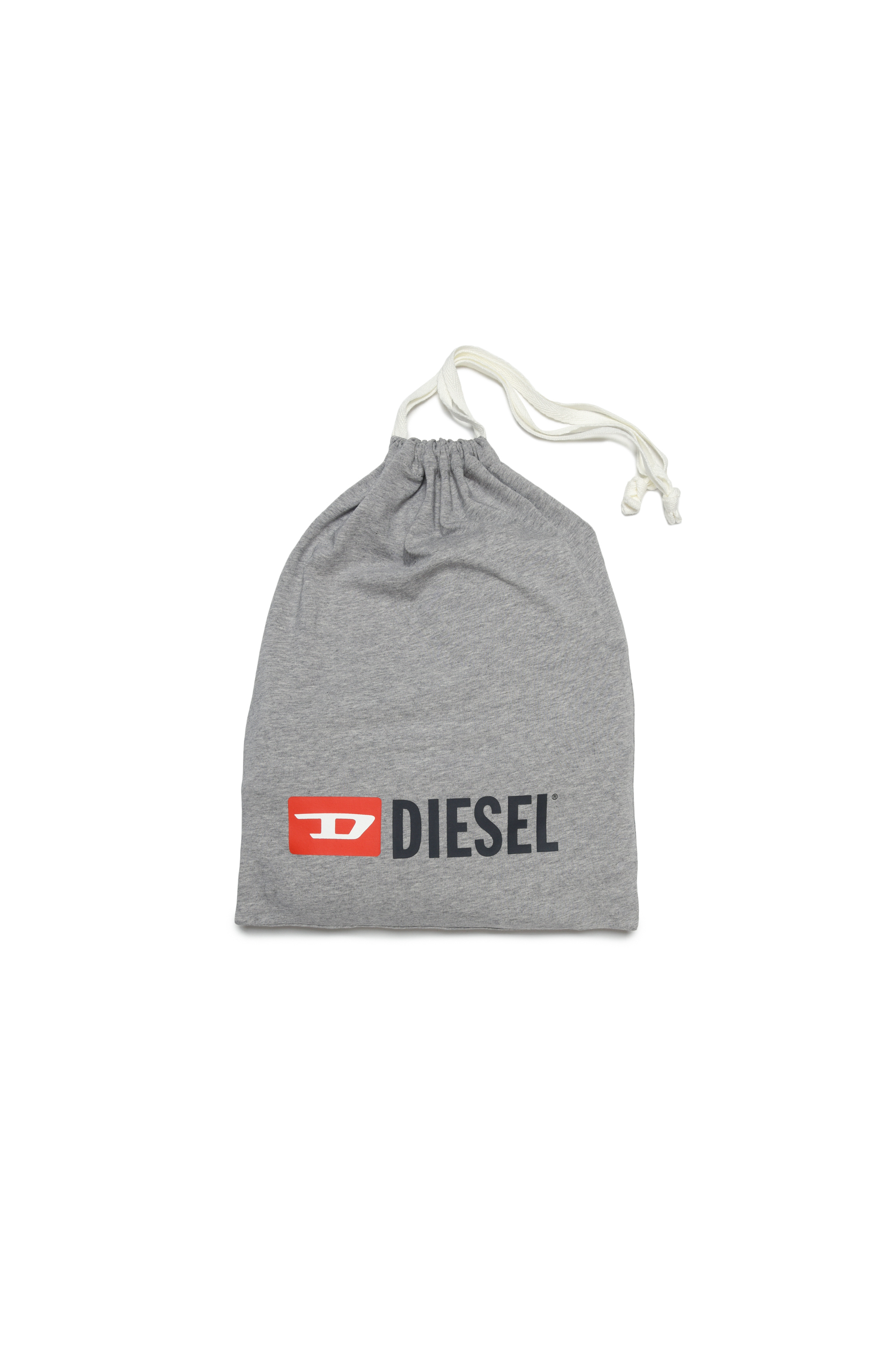 Diesel - UNPELIO, Hombre Conjunto de pijama con logotipo in Gris - Image 4