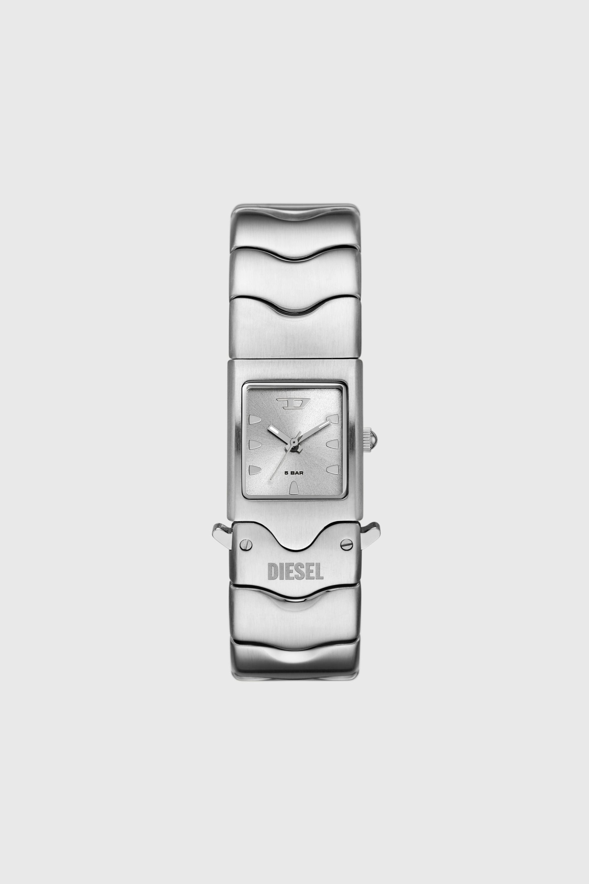Diesel - DZ2222, Reloj de acero inoxidable Closer Unisex in Plateado - 1