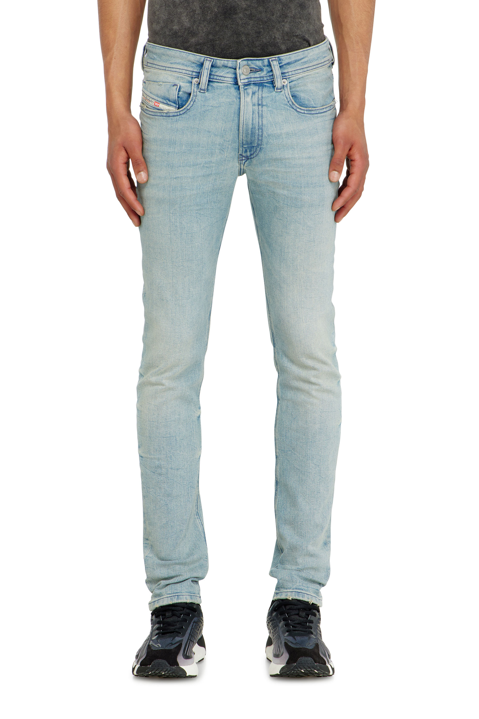 Diesel - Skinny Jeans 1979 Sleenker 0KBBF Hombre, Azul Claro - 1