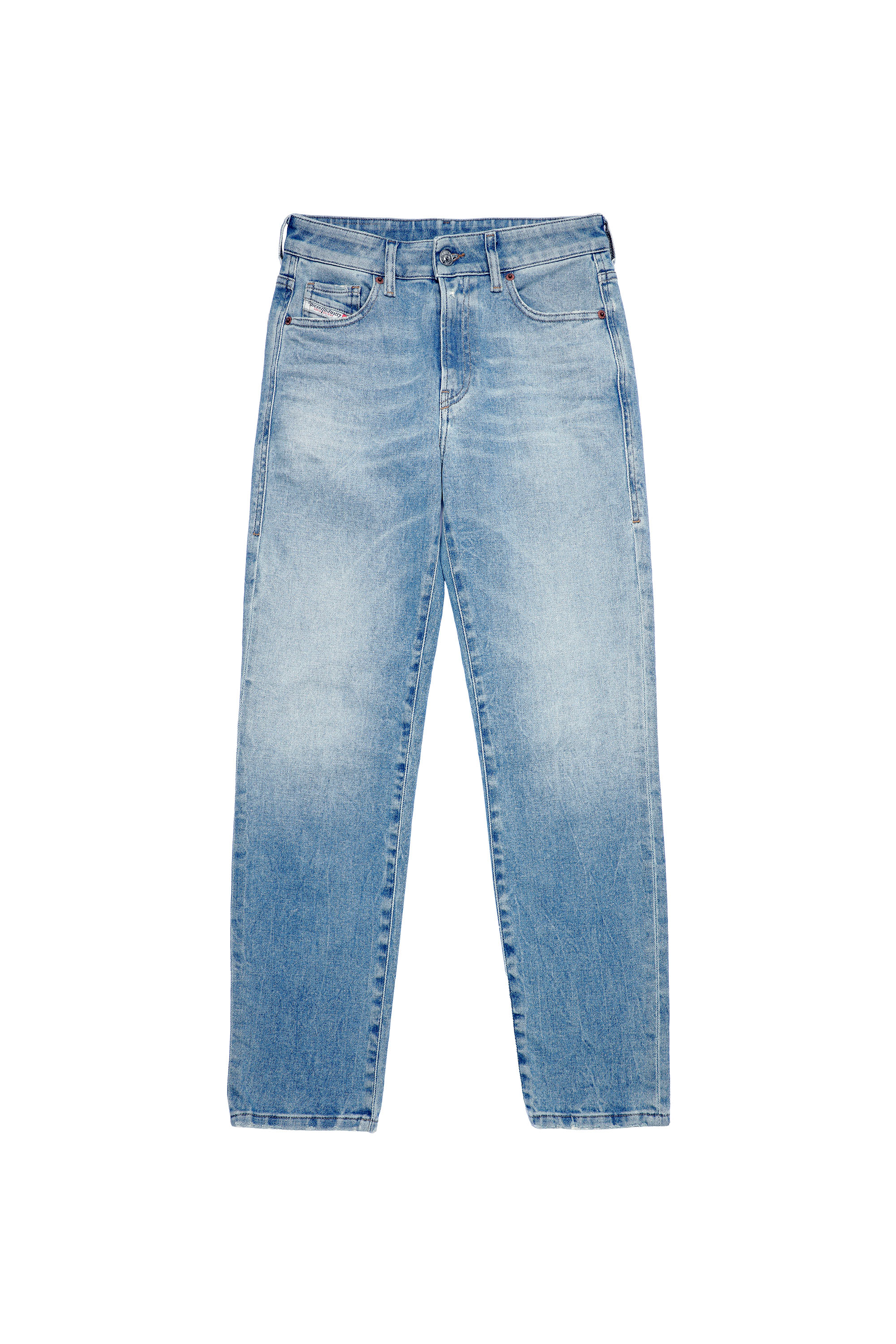 Diesel - D-Joy 09A07 Tapered Jeans, Azul Claro - Image 6