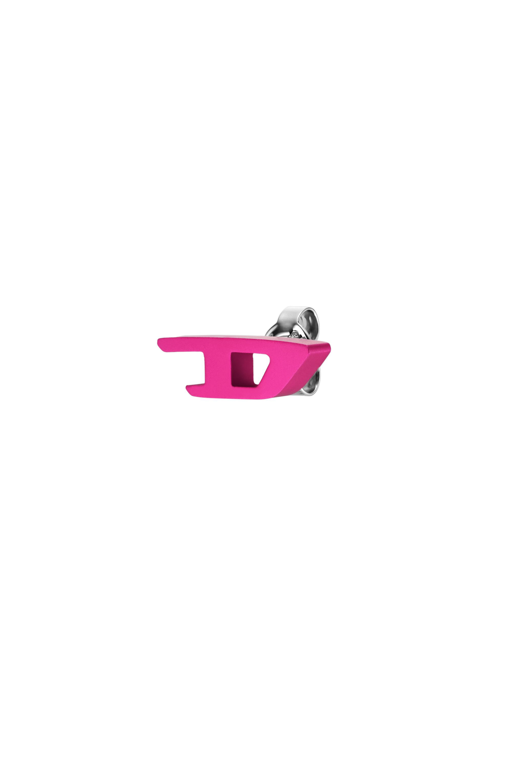 Diesel - DX1503, Unisex Pendientes de aluminio rosa in Rosa - Image 1