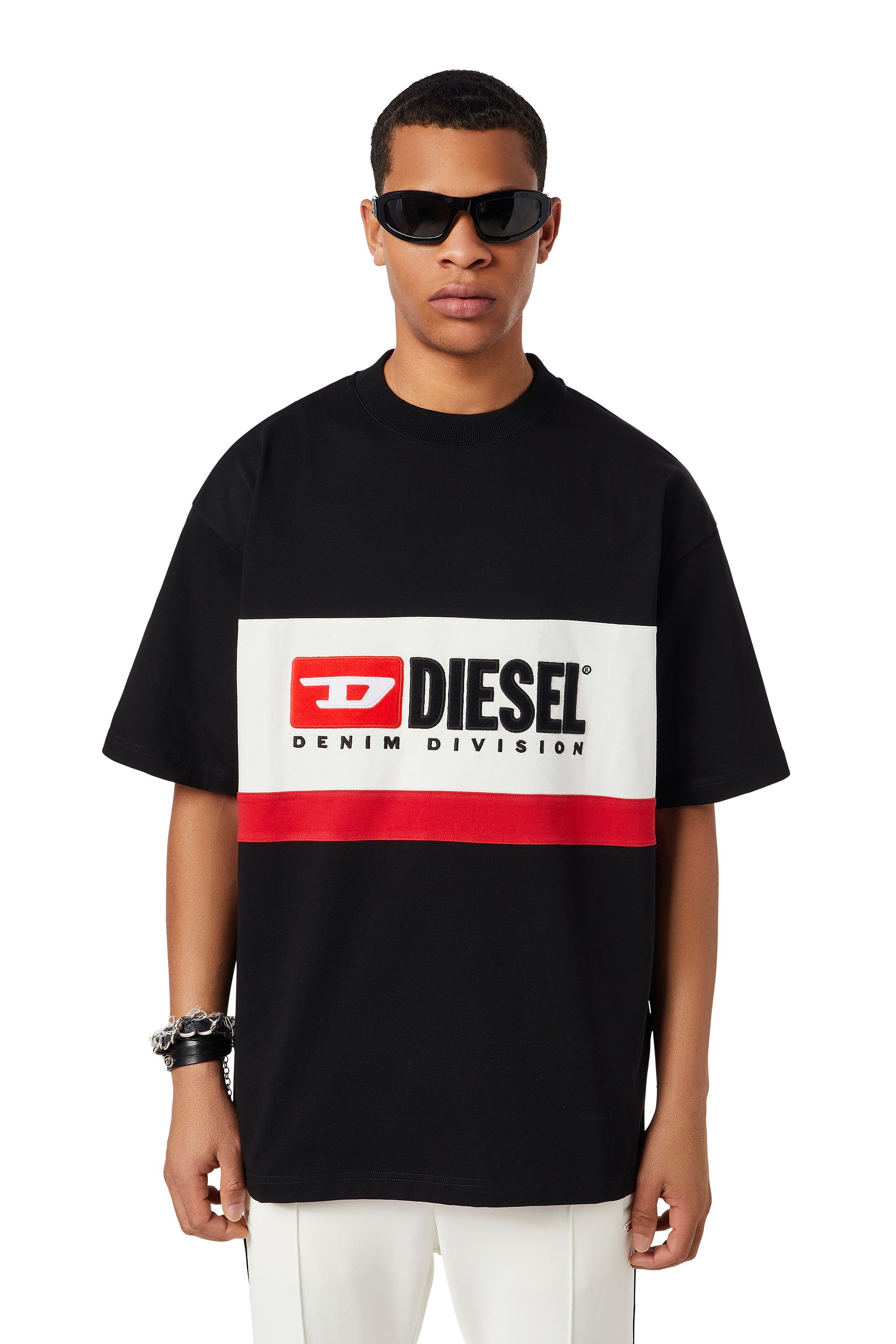 Diesel - T-STREAP-DIVISION, Negro - Image 3