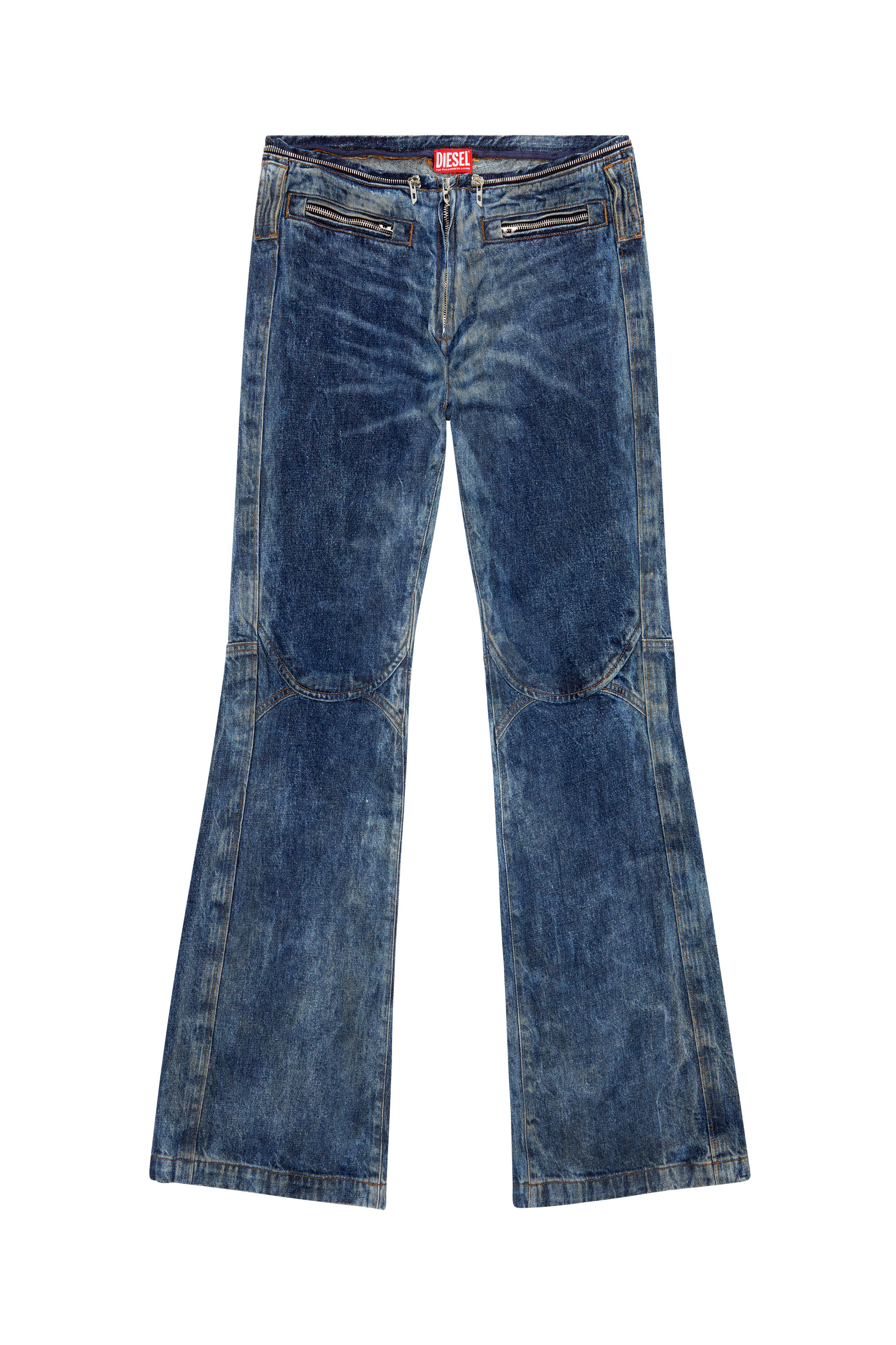 Diesel - Straight Jeans D-Gen 0PGAX, Hombre Straight Jeans - D-Gen in Azul marino - Image 6