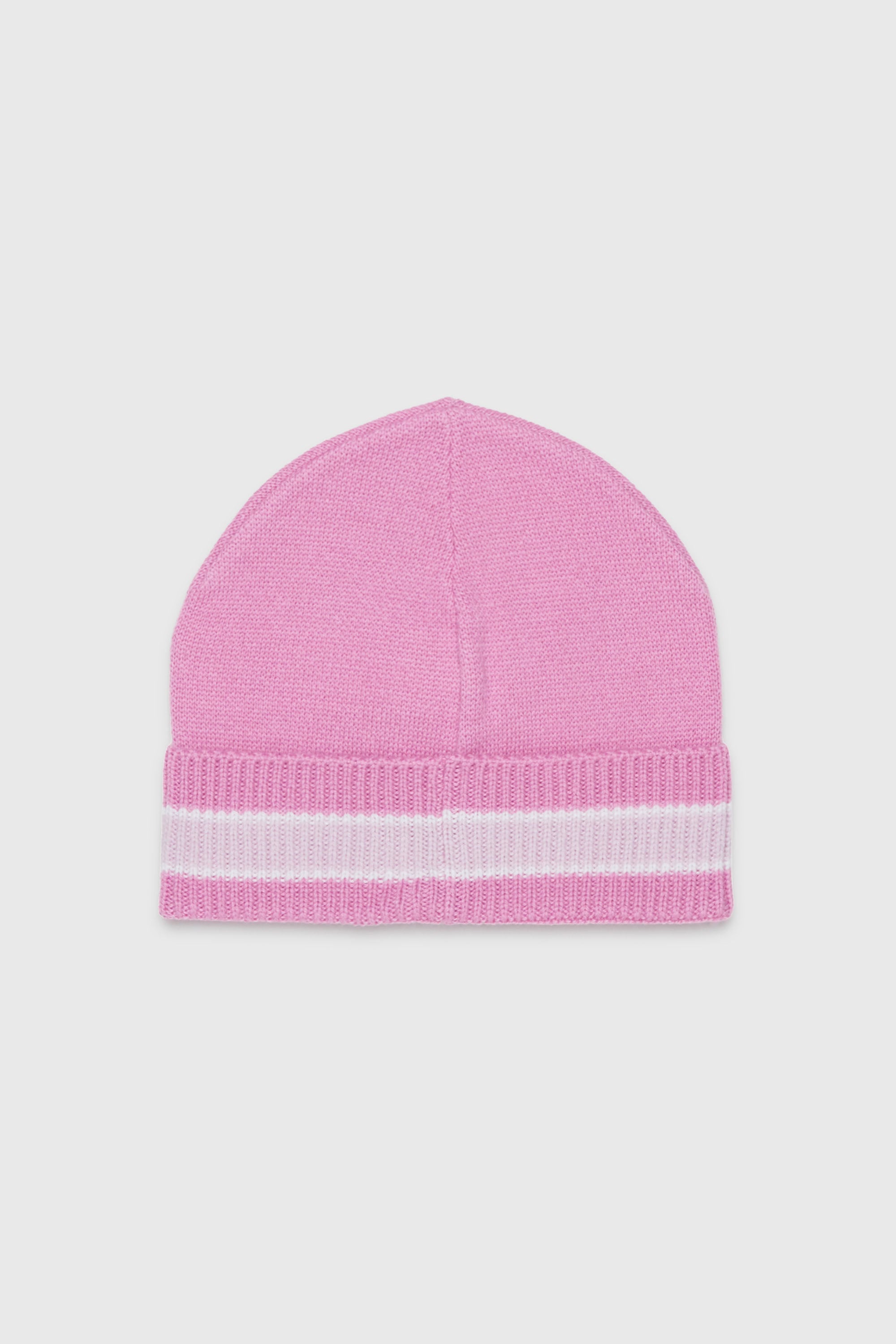 Diesel - FMOB, Gorro de rayas en mezcla de lana Unisex in Rosa - 2