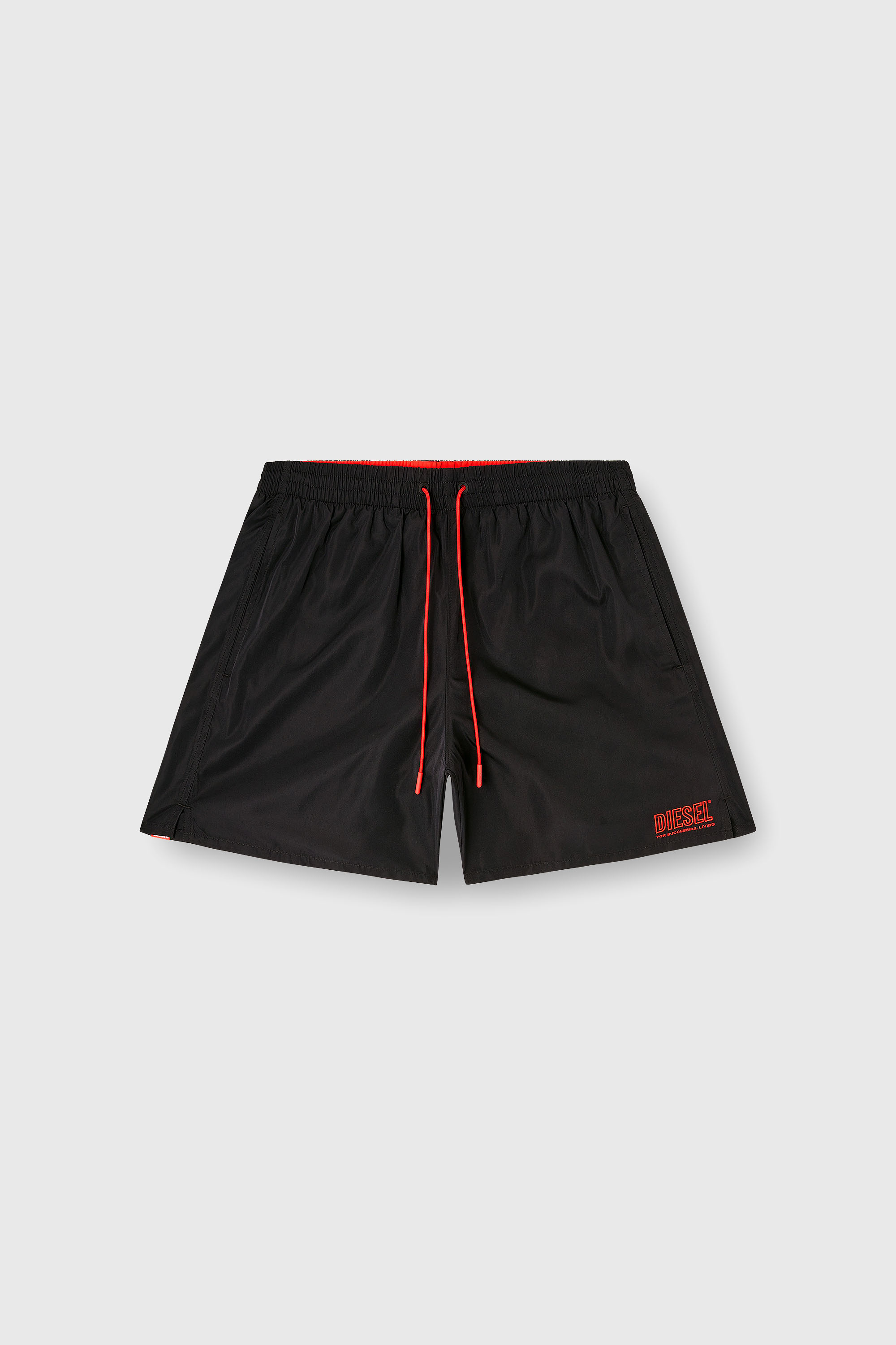 Diesel - SPORT-41-D-CORE, Ba&ntilde;ador con bolsillo de cremallera Hombre in Negro - 2