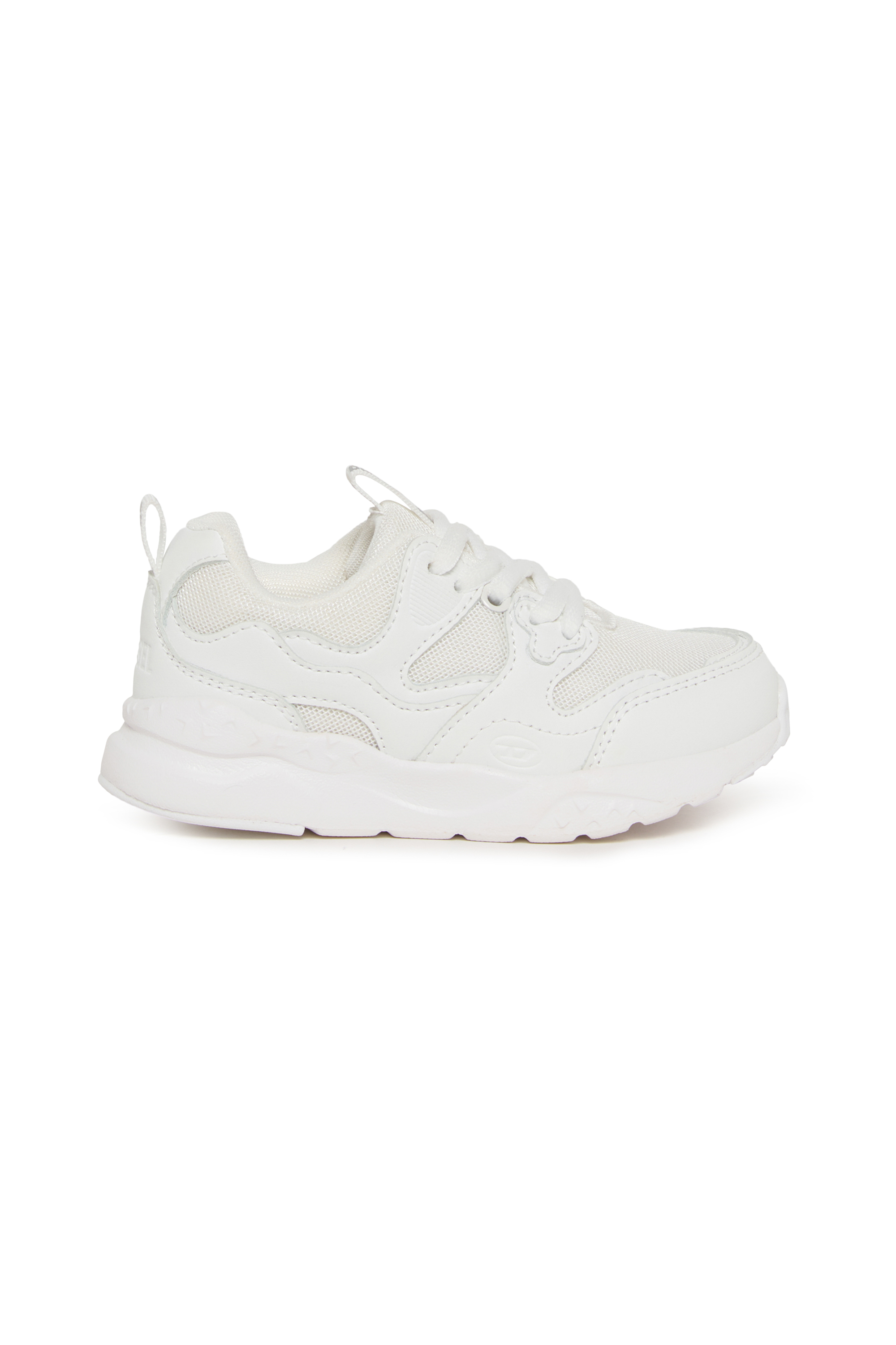 Diesel - S-RUBCOL, Unisex's S-Rubcol-Monochrome sneakers in mesh in White - 1
