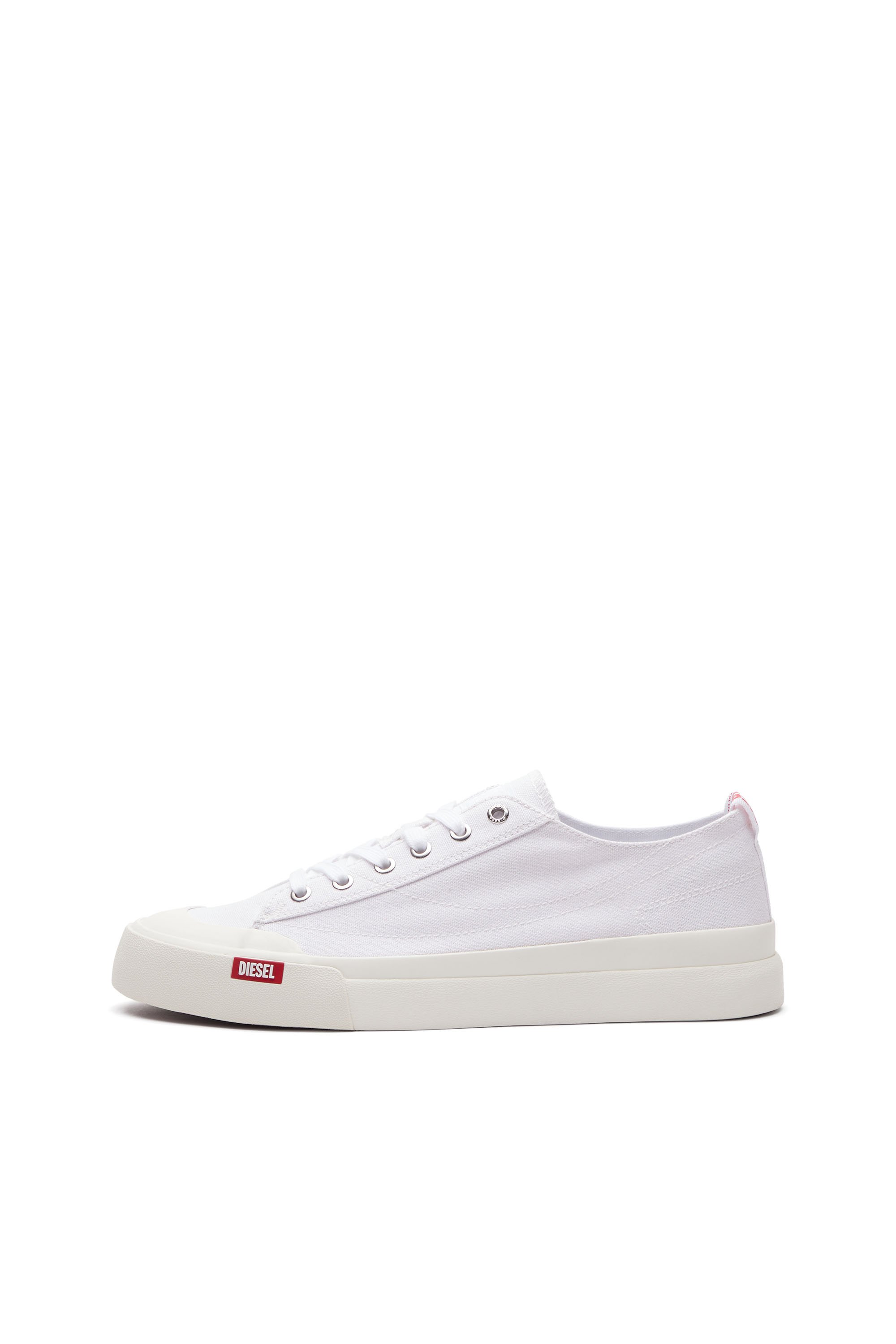 Diesel - S-ATHOS LOW W, S-Athos Low-Deportivas altas de lona Mujer in Blanco - 7