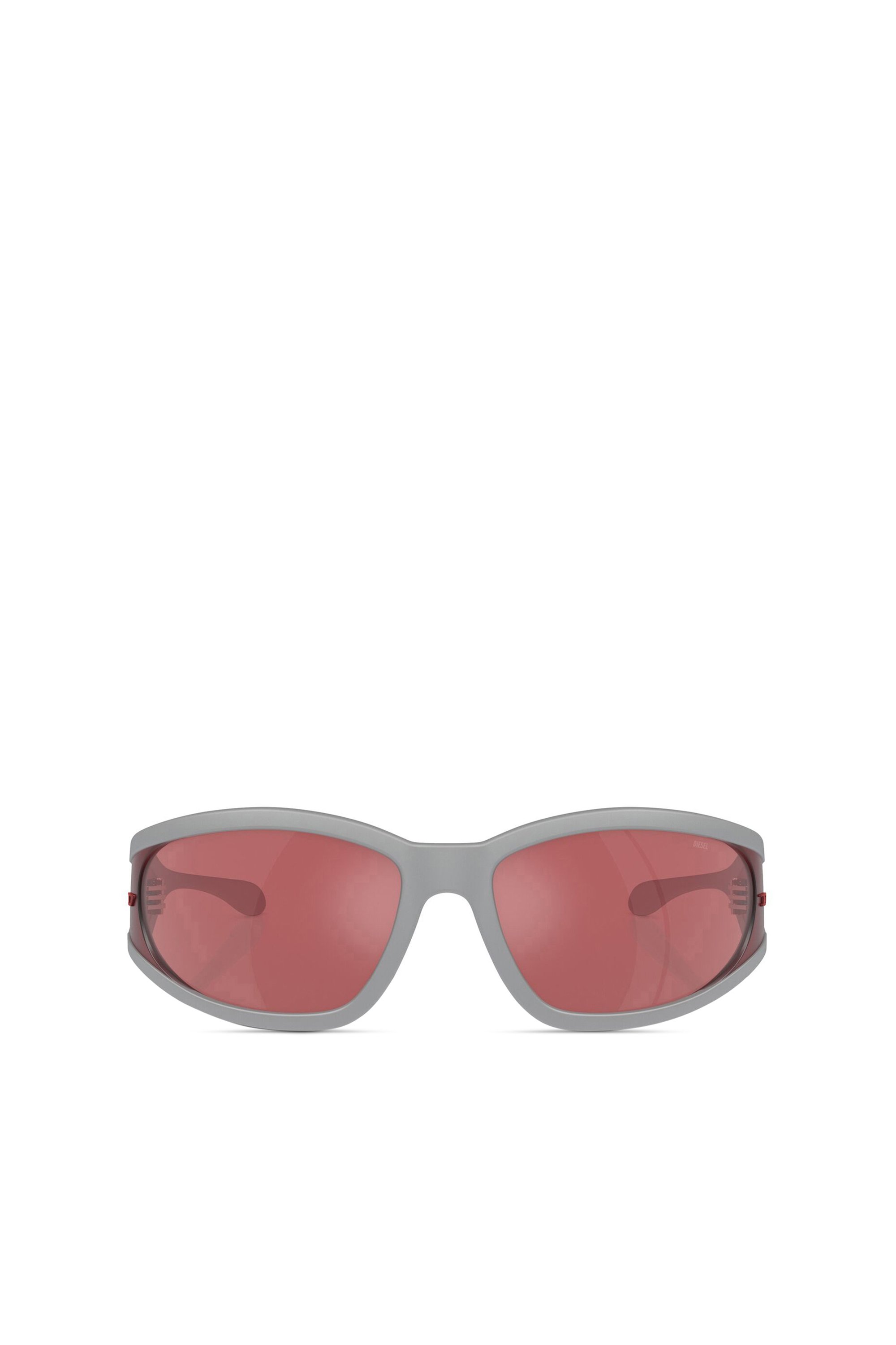 Diesel - 0DL3002, Gafas de sol rectangulares en acetato Unisex in Multicolor - 1