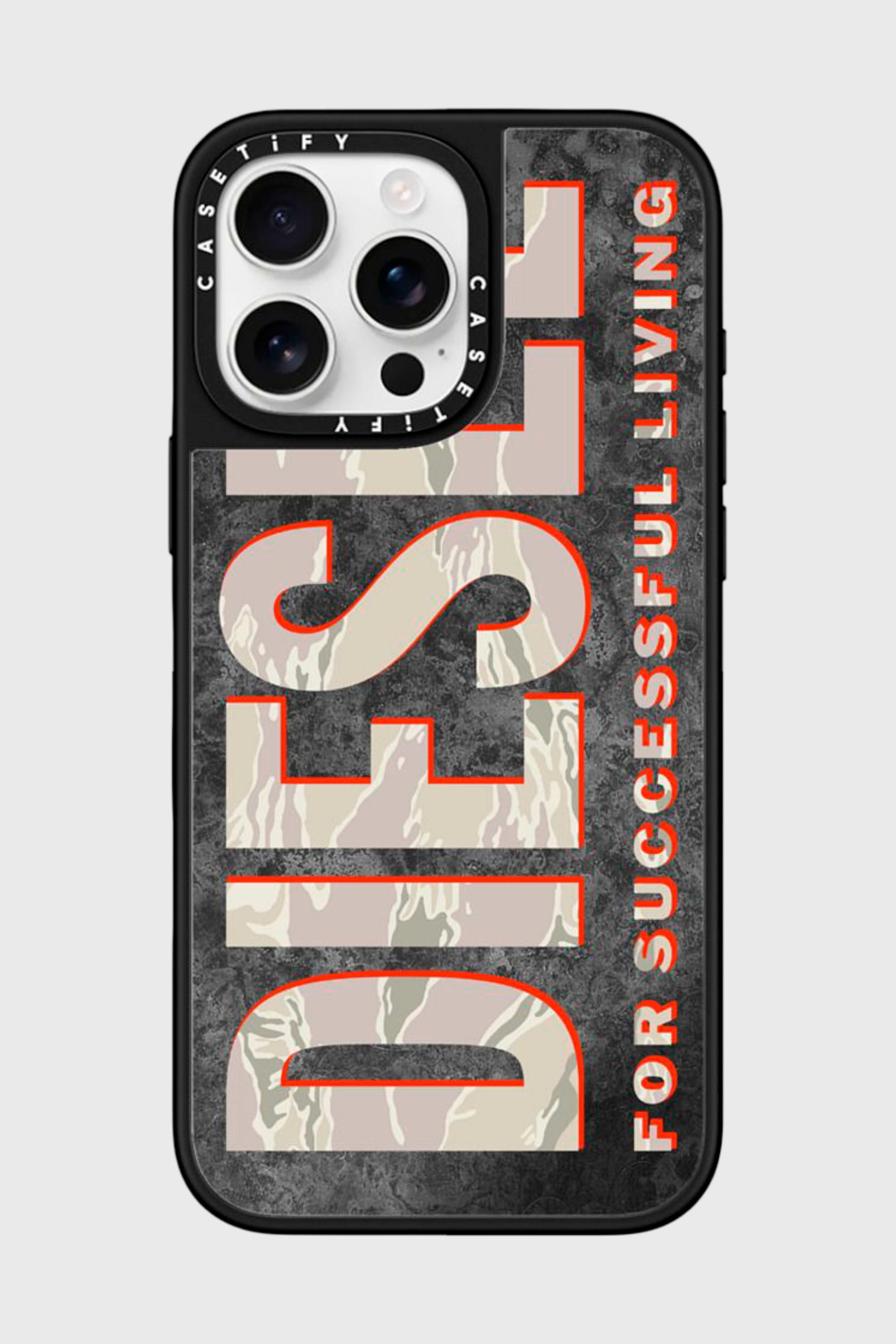 Diesel - 60331 CASETIFY MOULDED CASE, Funda MagSafe Camuflaje iPhone 16 Pro Max Unisex in Multicolor - 1