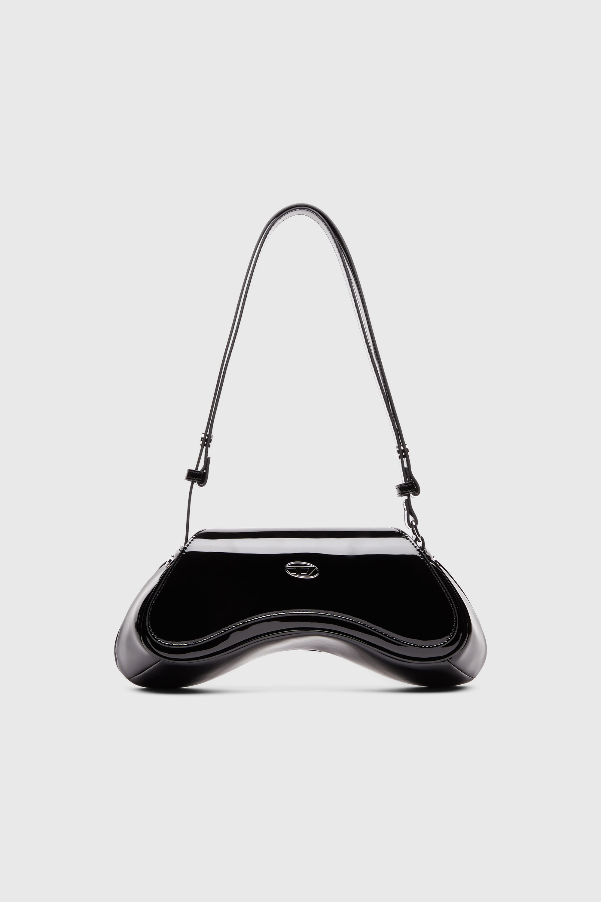Diesel - PLAY CROSSBODY, Play-Bandolera brillante Mujer in Negro - 1