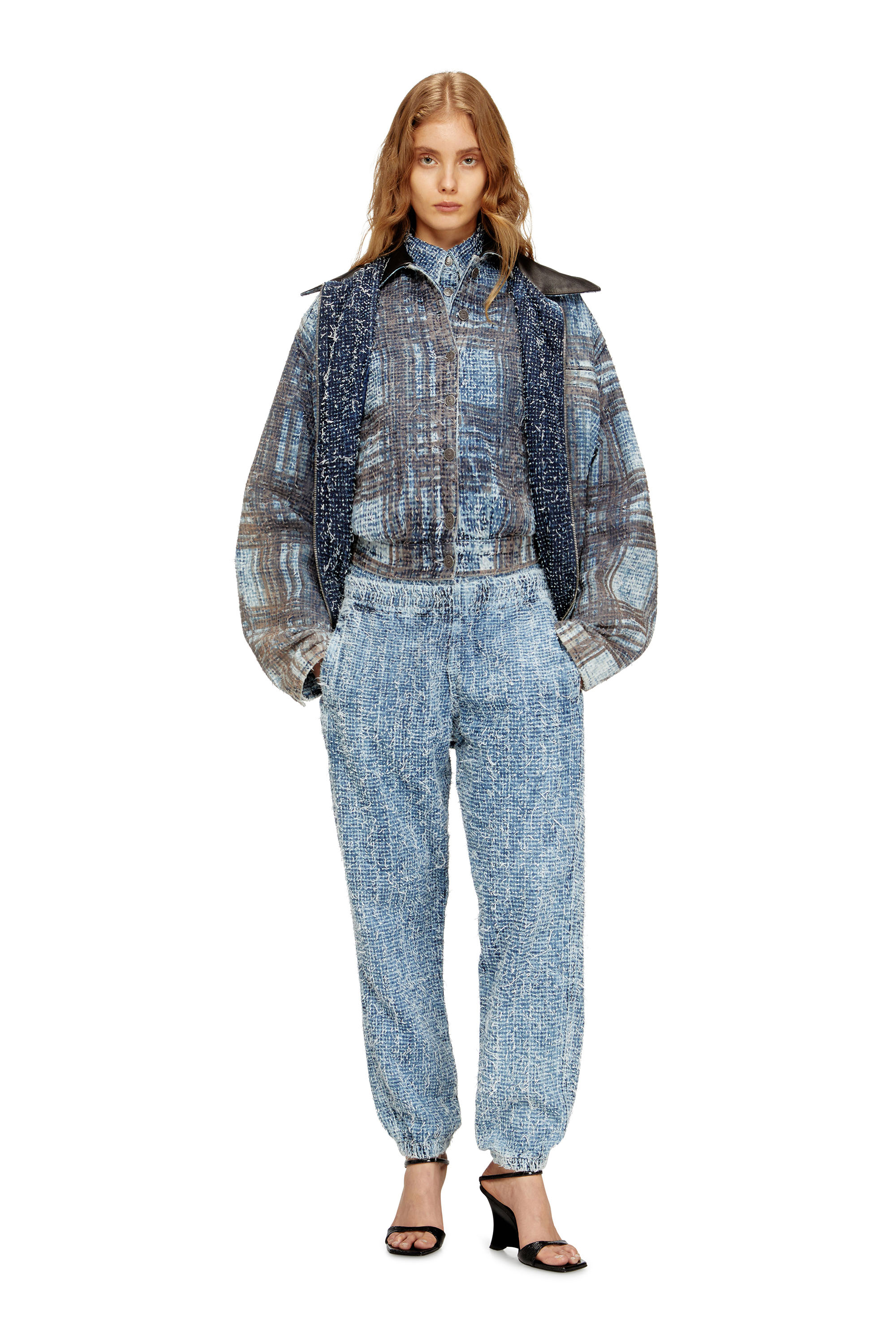 Diesel - Slim Jeans D-Labb 0ADCI Unisex, Azul Claro - 2