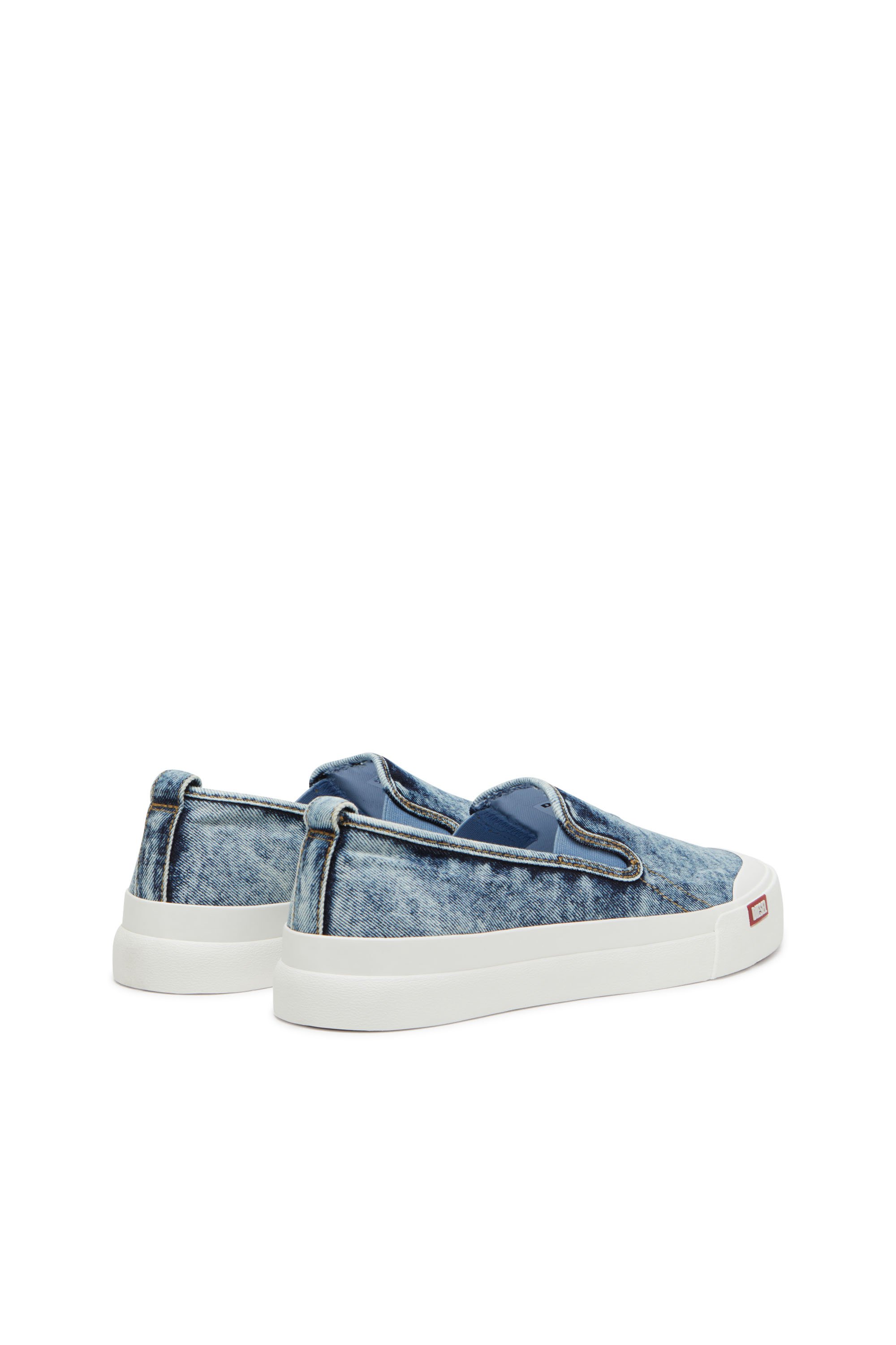 Diesel - S-ATHOS NMD SO, Deportivas sin cordones de denim Hombre in Azul marino - 3