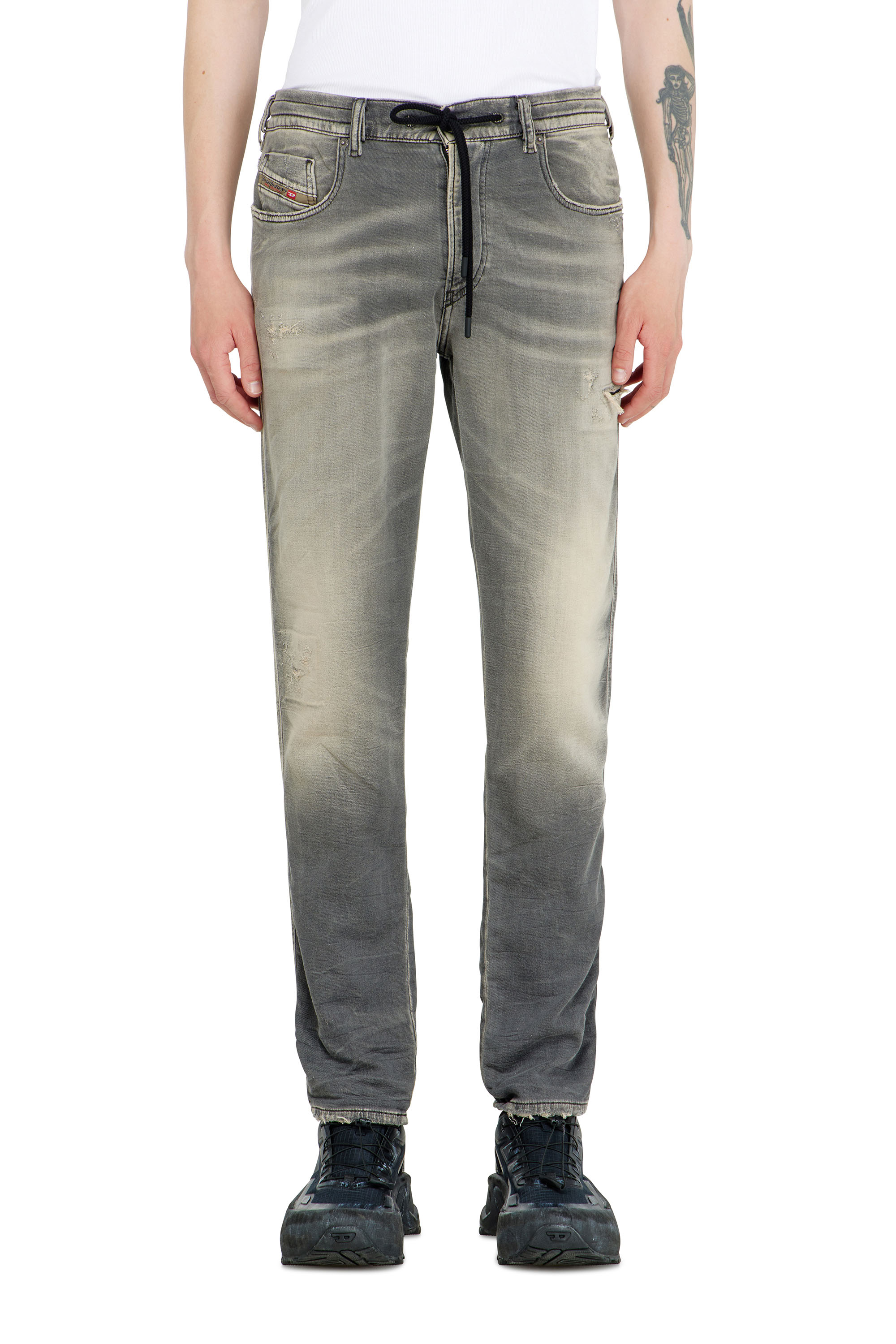 Diesel - Slim 2062 D-Strukt Joggjeans&reg; 068UH Hombre, Gris Claro - 2