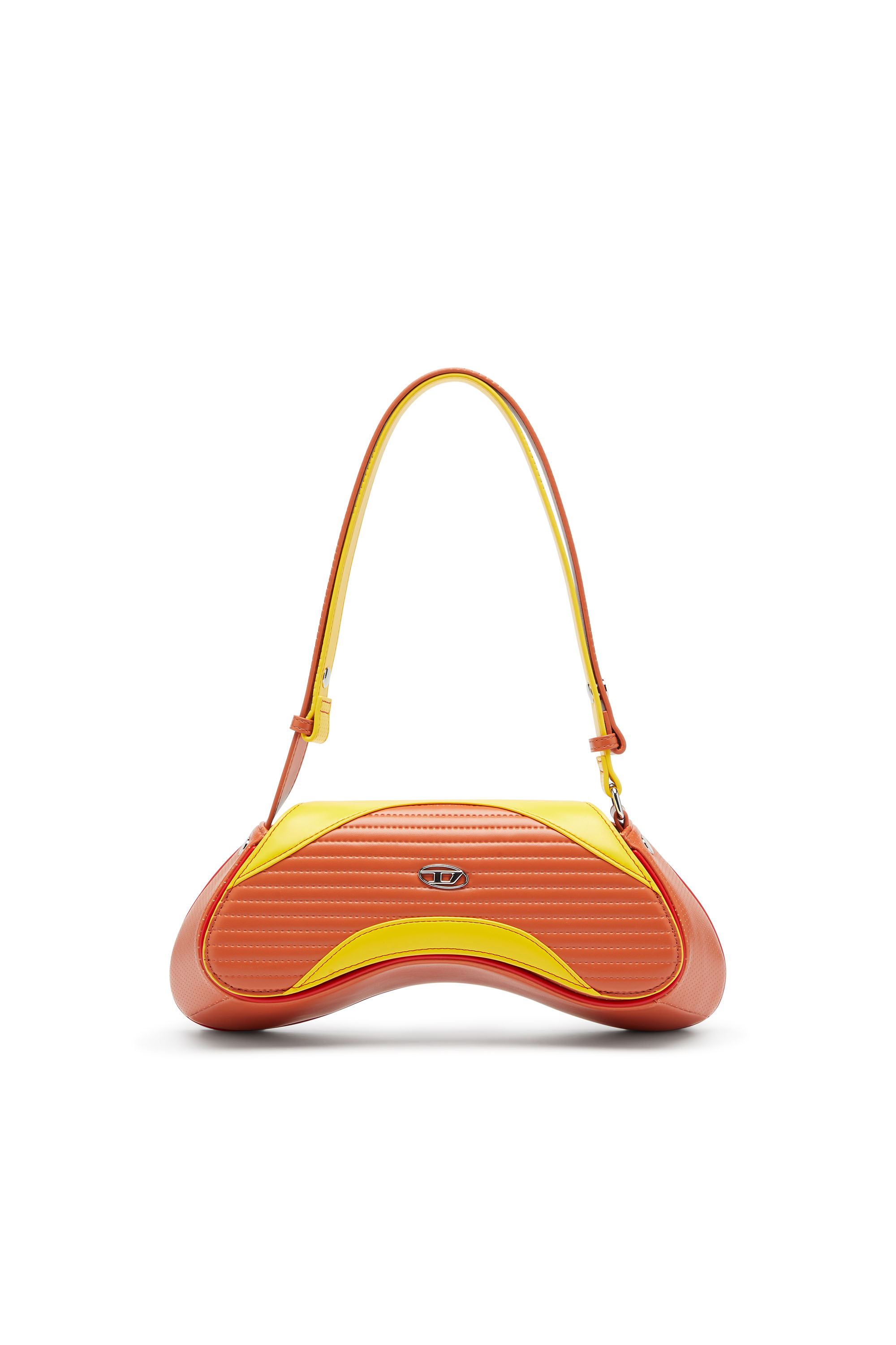 Diesel - PLAY CROSSBODY, Play - Bolso bandolera en PU acolchado perforado Mujer in Multicolor - 1