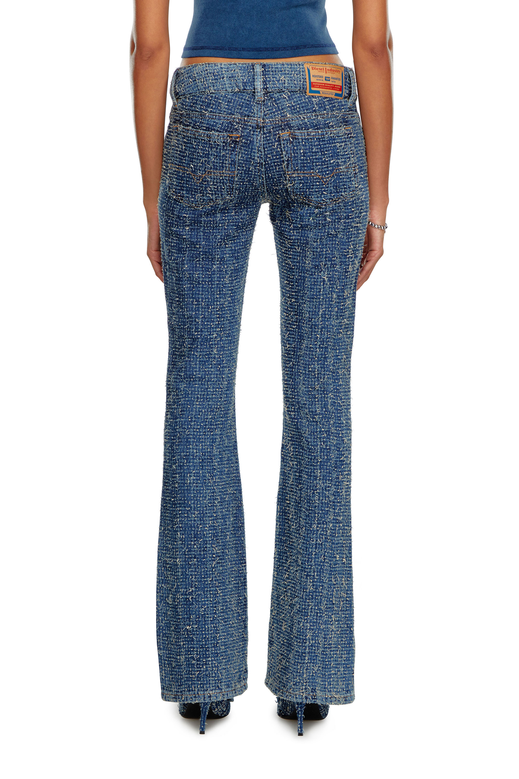 Diesel - Bootcut and Flare Jeans D-Ebush 0PGAH, Mujer Bootcut y Flare Jeans - D-Ebush in Azul marino - Image 4