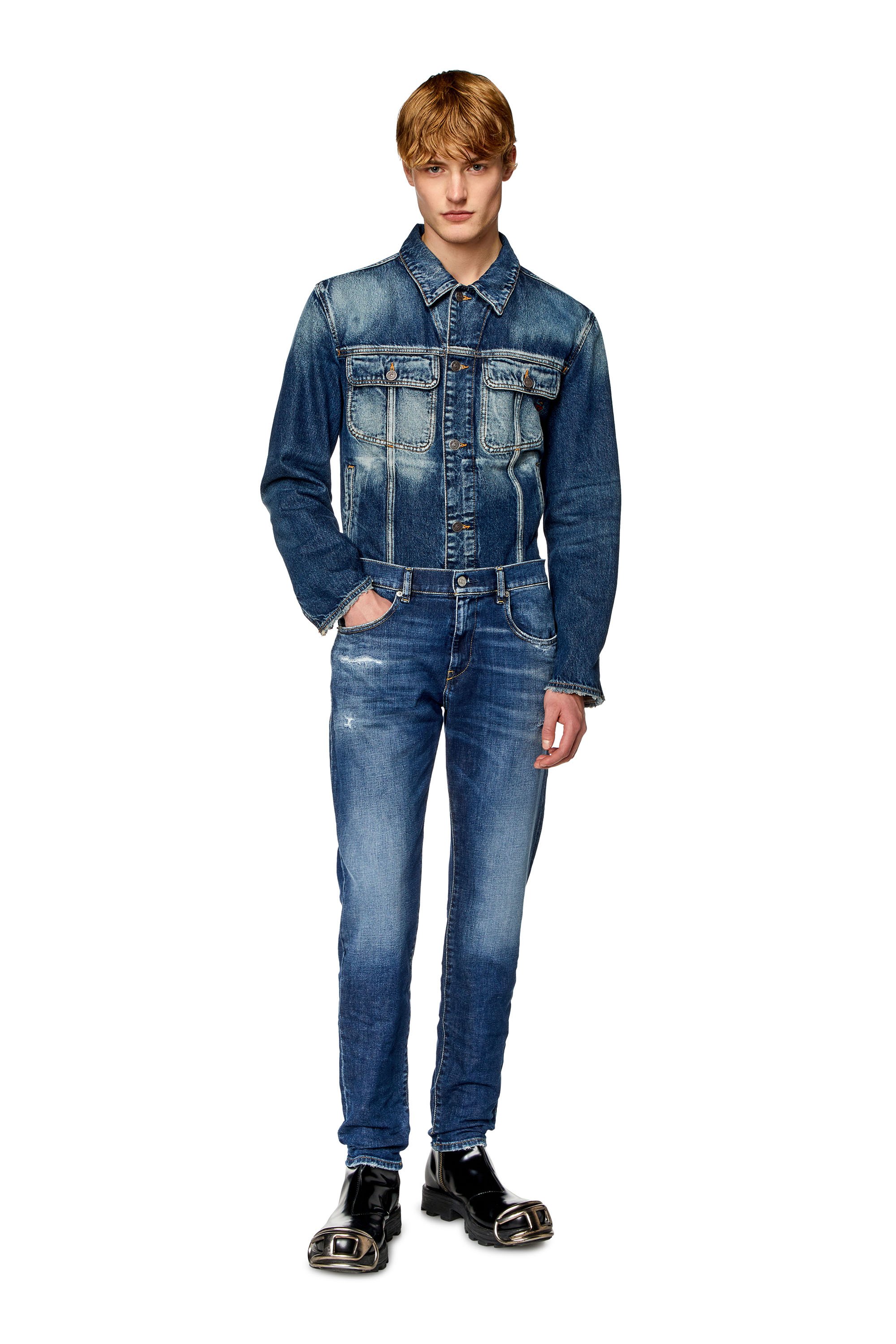 Diesel - Slim Jeans 2019 D-Strukt E9B90, Azul Claro - Image 1