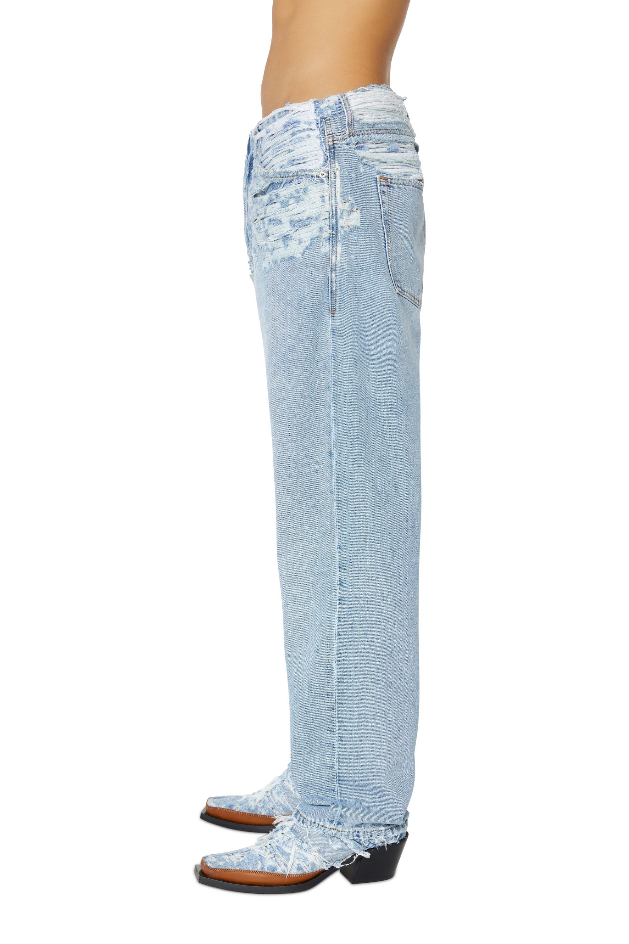 Diesel - 2010 D-MACS 007N7 Straight Jeans, Azul medio - Image 4