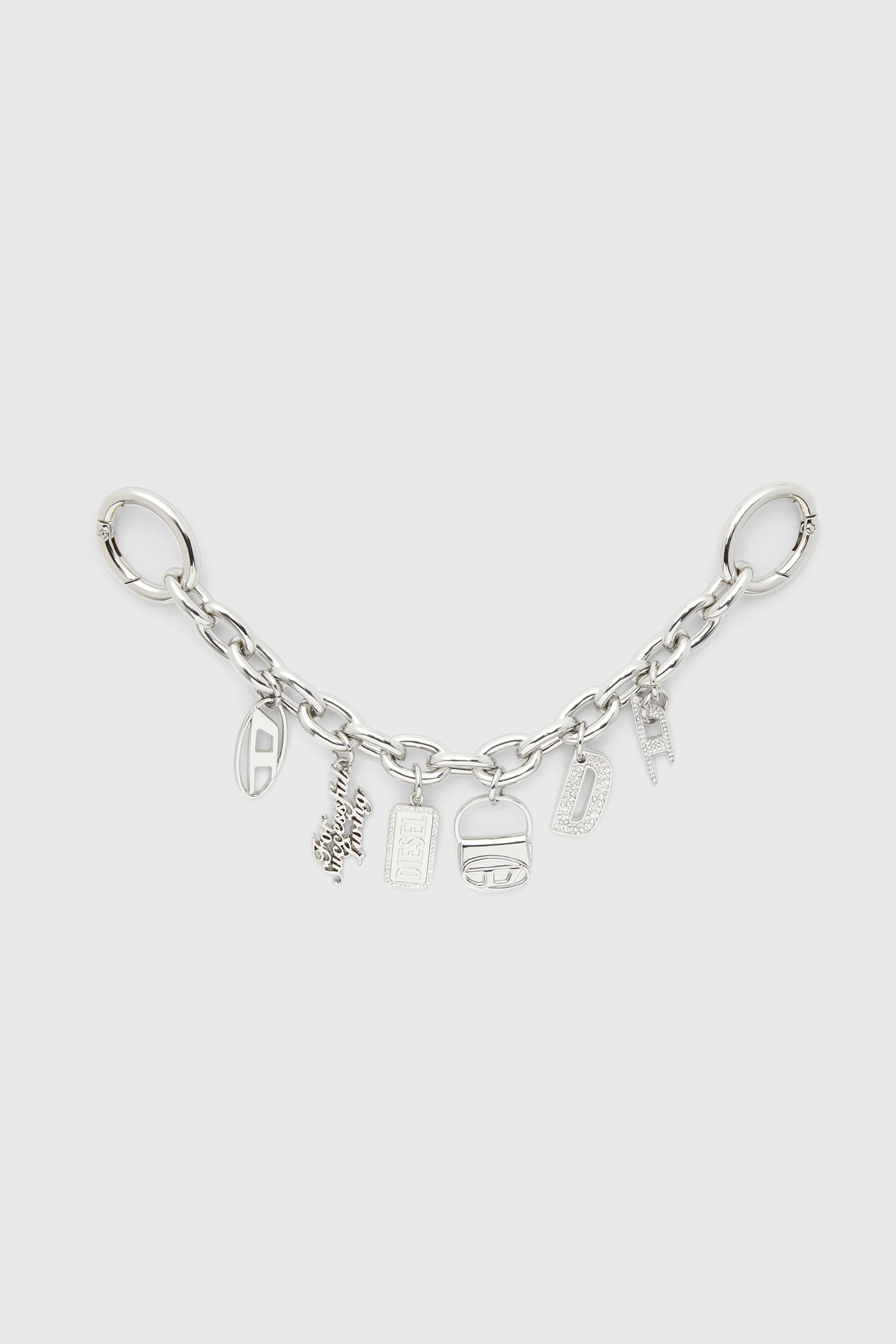 Diesel - CHAIN-D S, Charm cadena desmontable Mujer in Plateado - 1