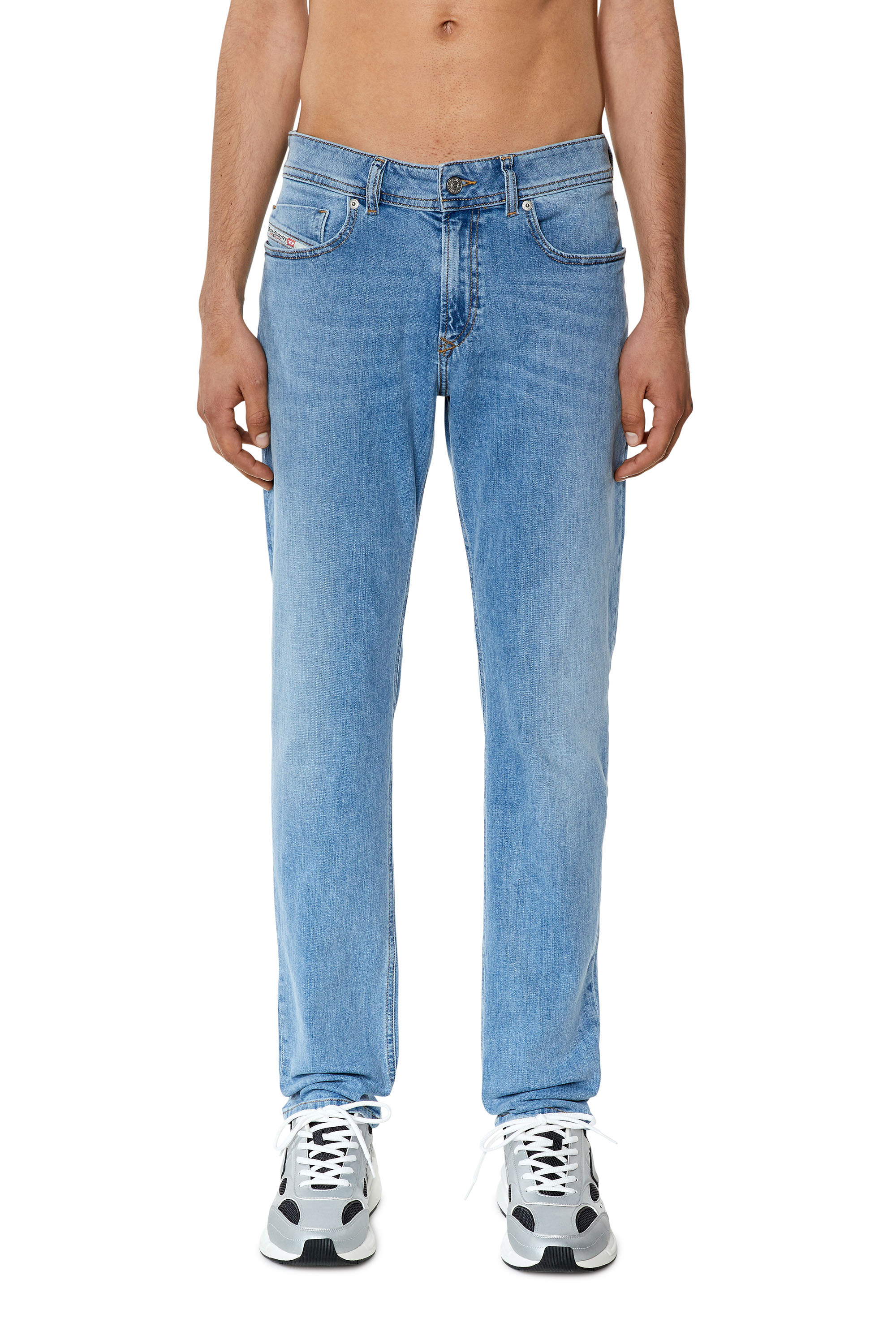 Diesel - 1979 Sleenker 09F76 Skinny Jeans, Azul Claro - Image 1