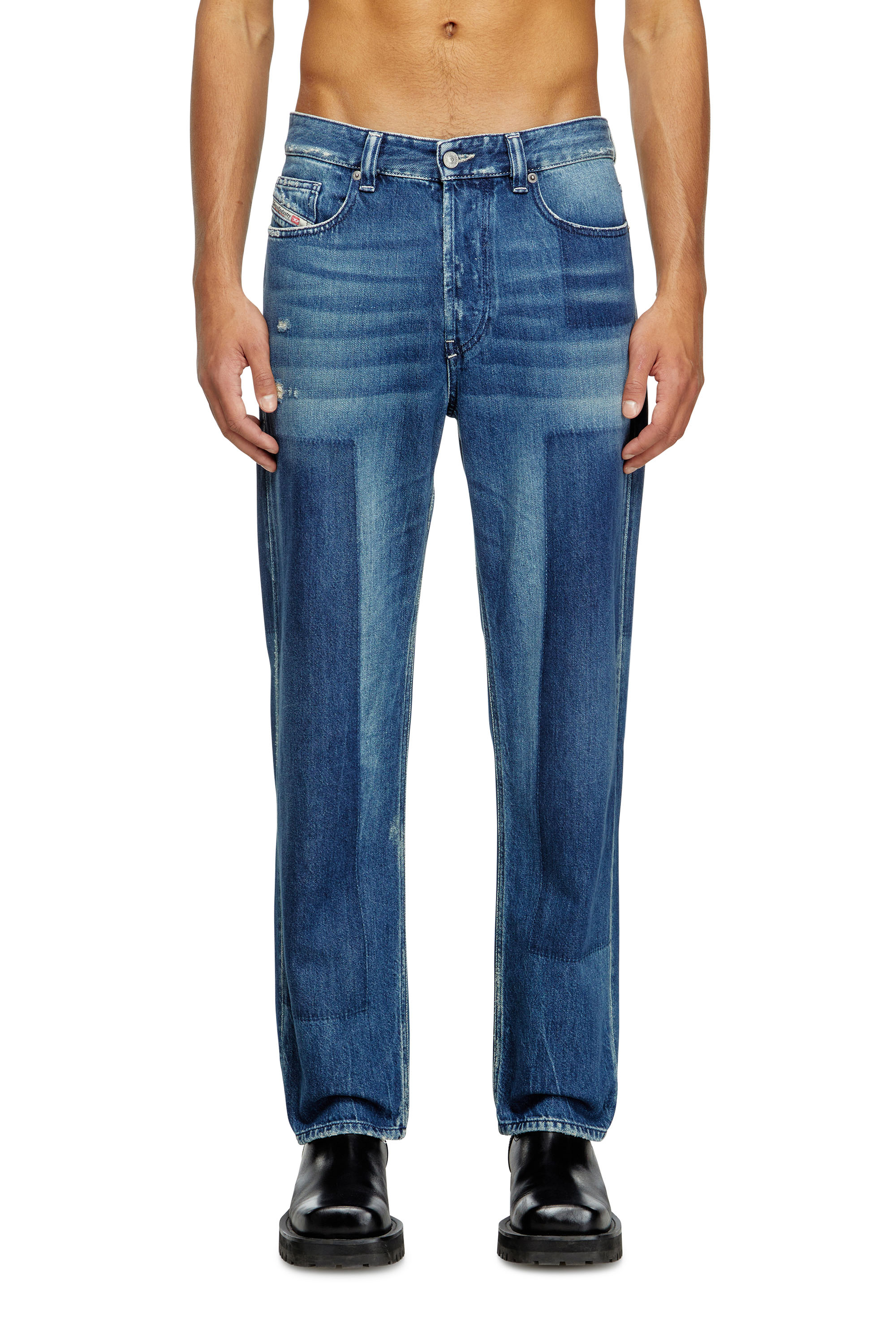 Diesel - Regular Jeans 2024 D-Macs 09M52 Hombre, Azul Oscuro - 1