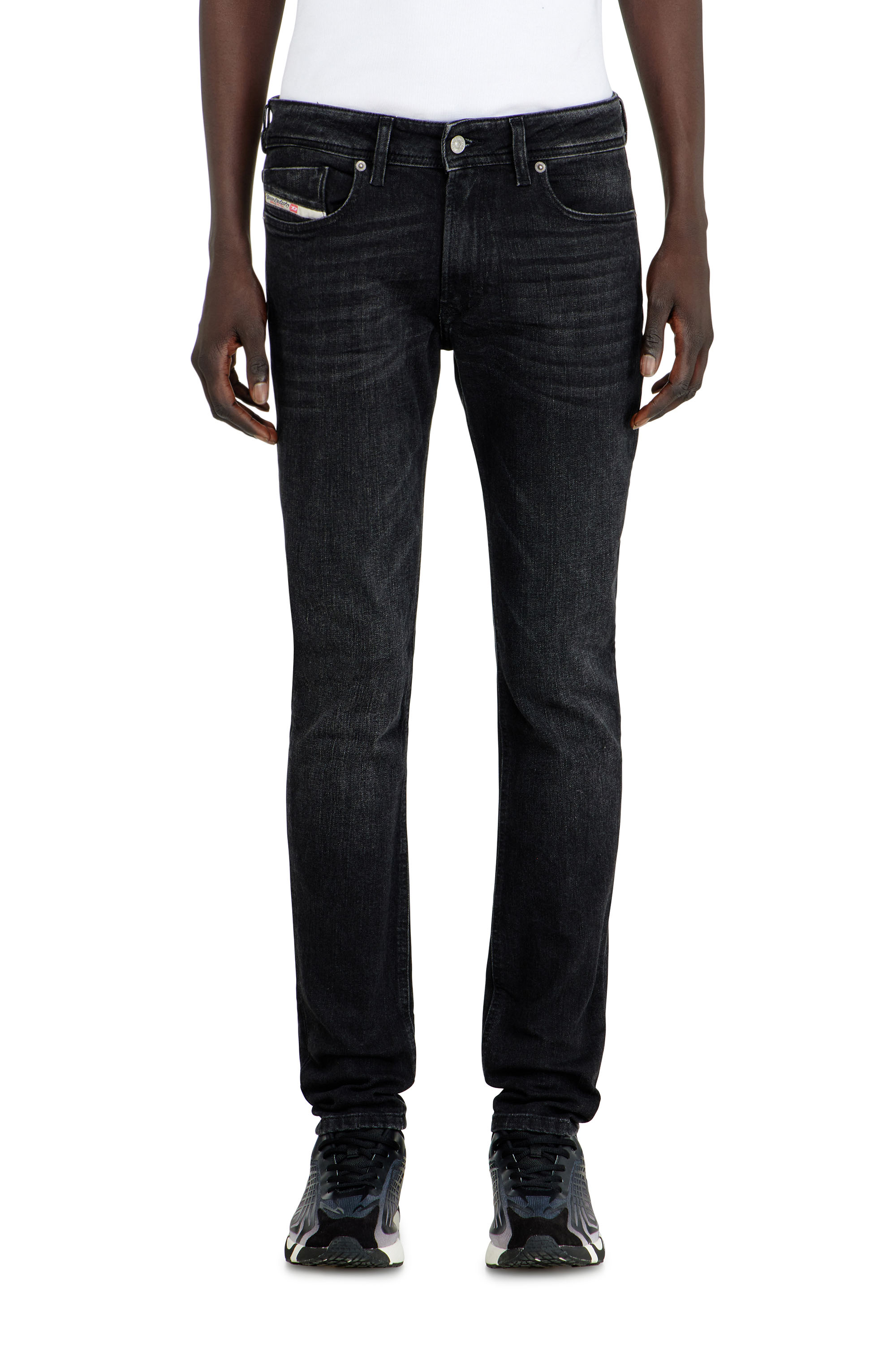 Diesel - Skinny Jeans 1979 Sleenker 0GRDA Hombre, Negro/Gris oscuro - 1