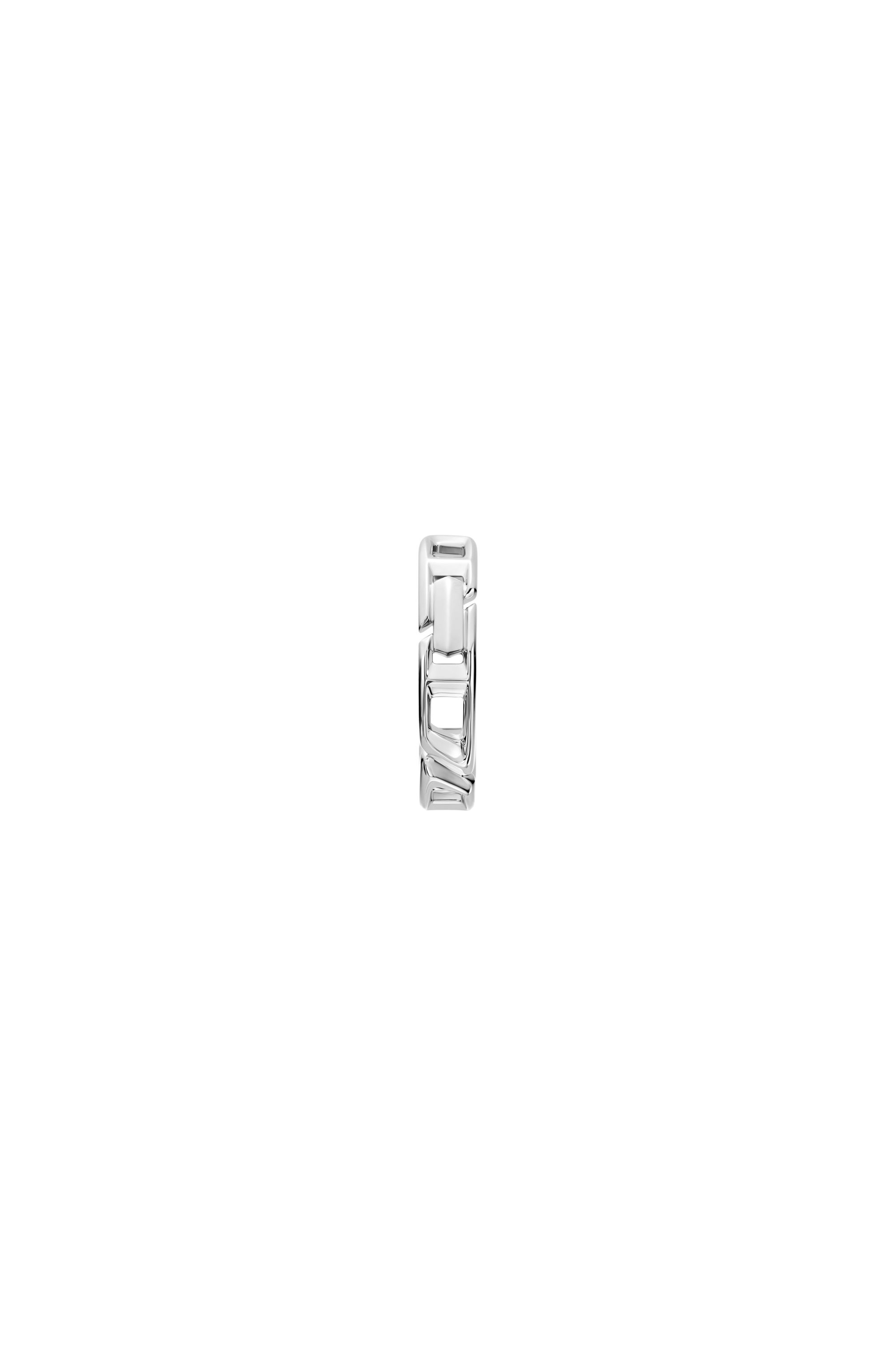 Diesel - DL1361040 STERLING SILVER JEWEL, Aro de plata de ley Unisex in Plateado - 2