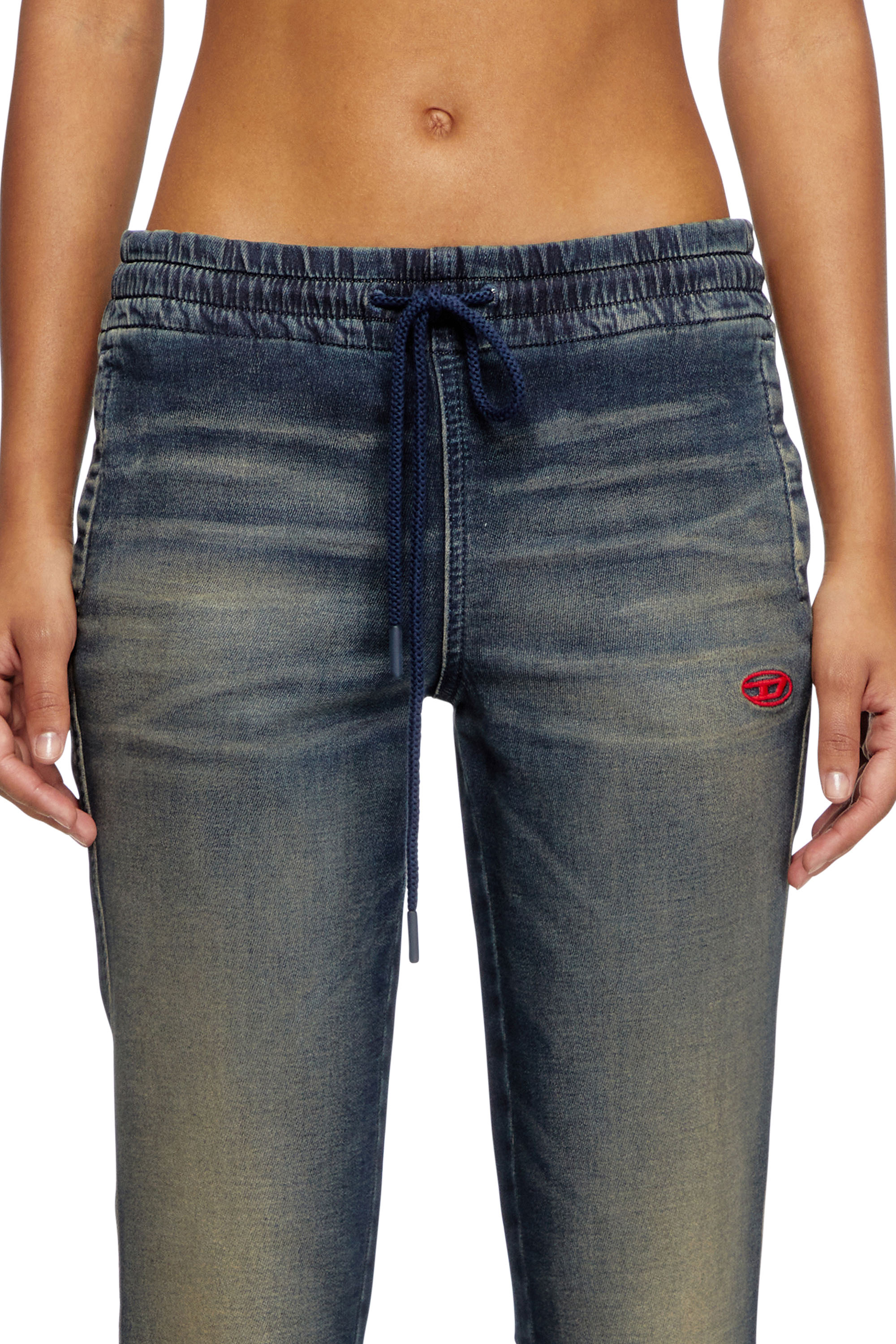 Diesel - Bootcut 2069 D-Ebbey Joggjeans&reg; 068PM Mujer, Azul Oscuro - 5