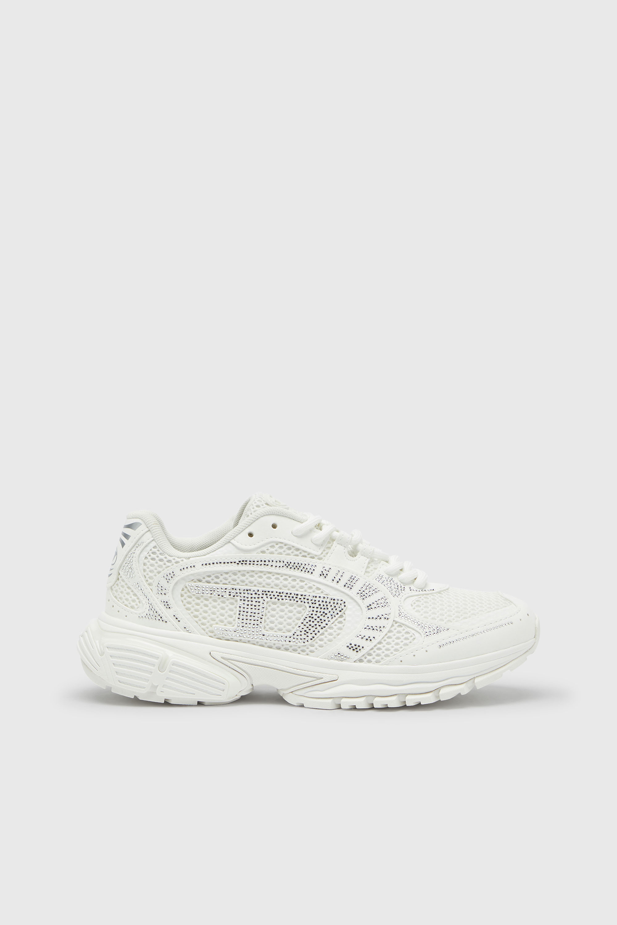 Diesel - S-PRO-V-DENSE LOW W, S-Pro-V-Dense - Zapatillas de malla con cristales Mujer in Blanco - 1