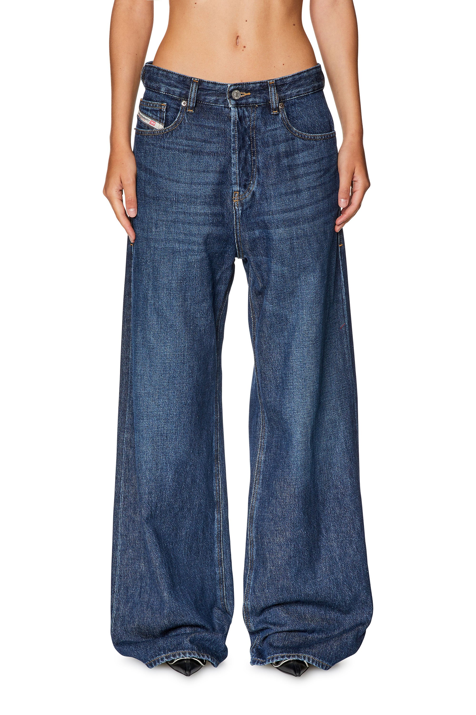 Diesel - Straight Jeans 1996 D-Sire 09C03, Azul Oscuro - Image 1