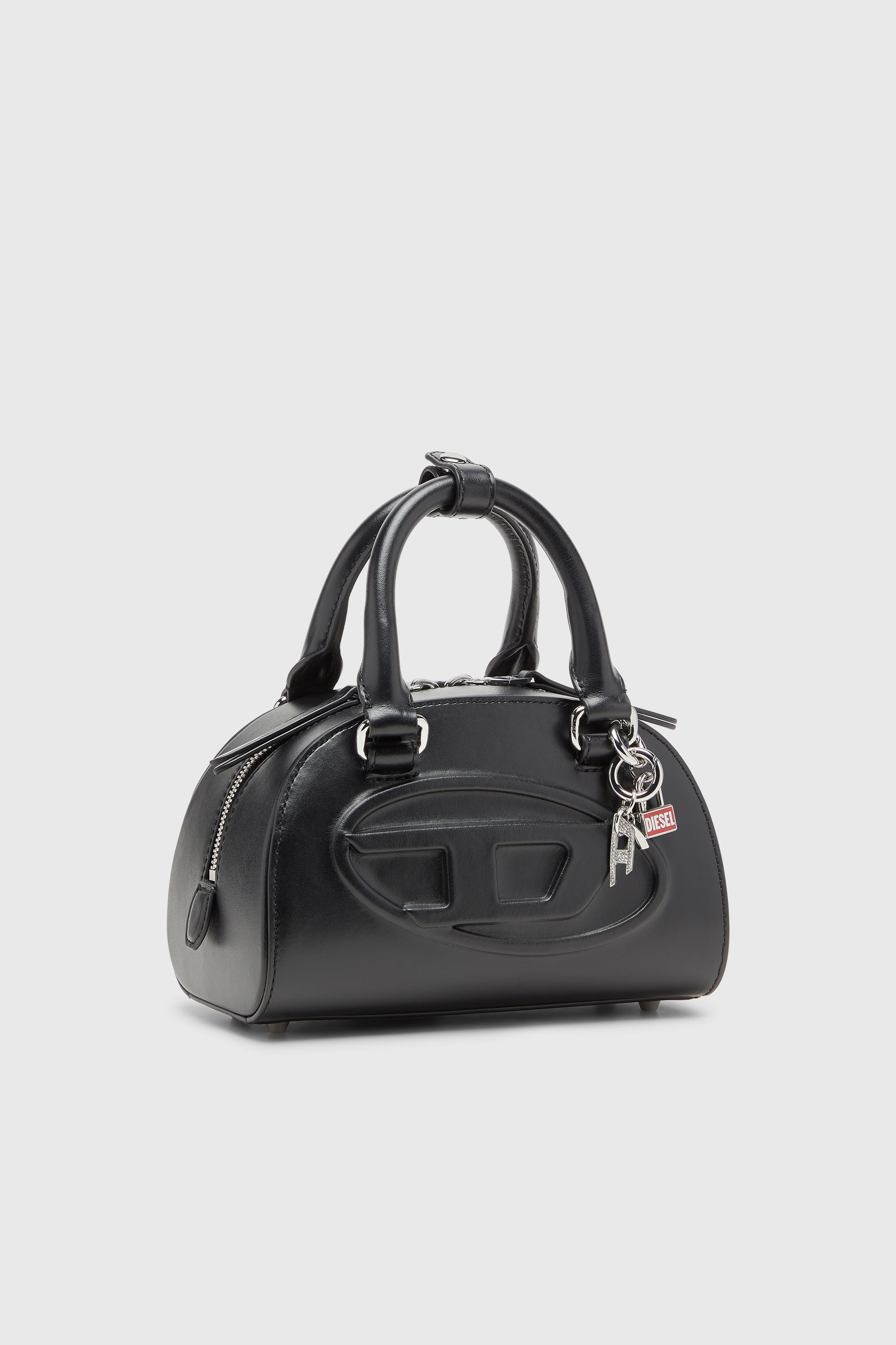 Diesel - CHARM-D, Charm met&aacute;lico con colgante D de strass Unisex in Plateado - 2