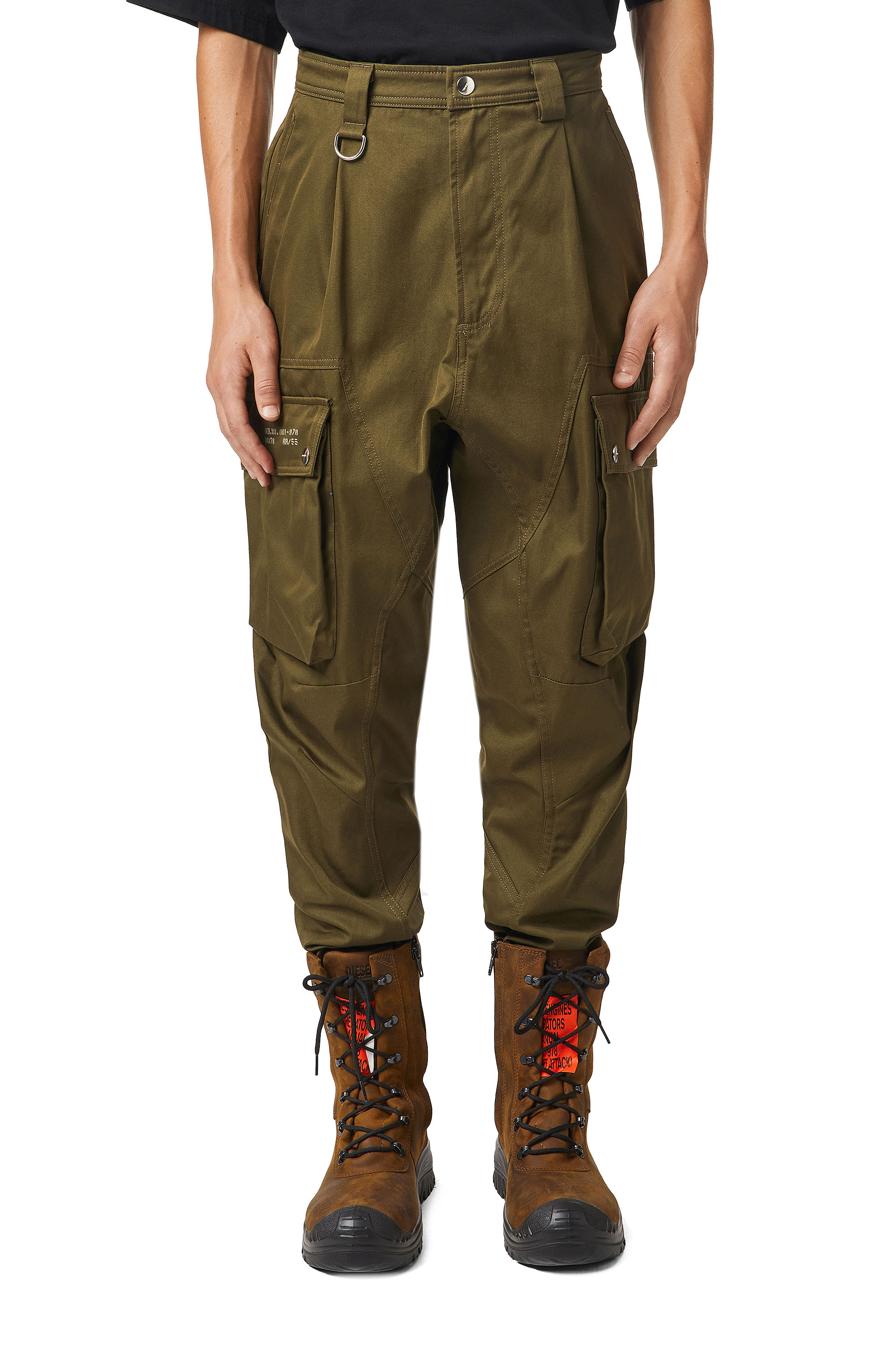 P-BARTOON, Verde Militar - Pantalones