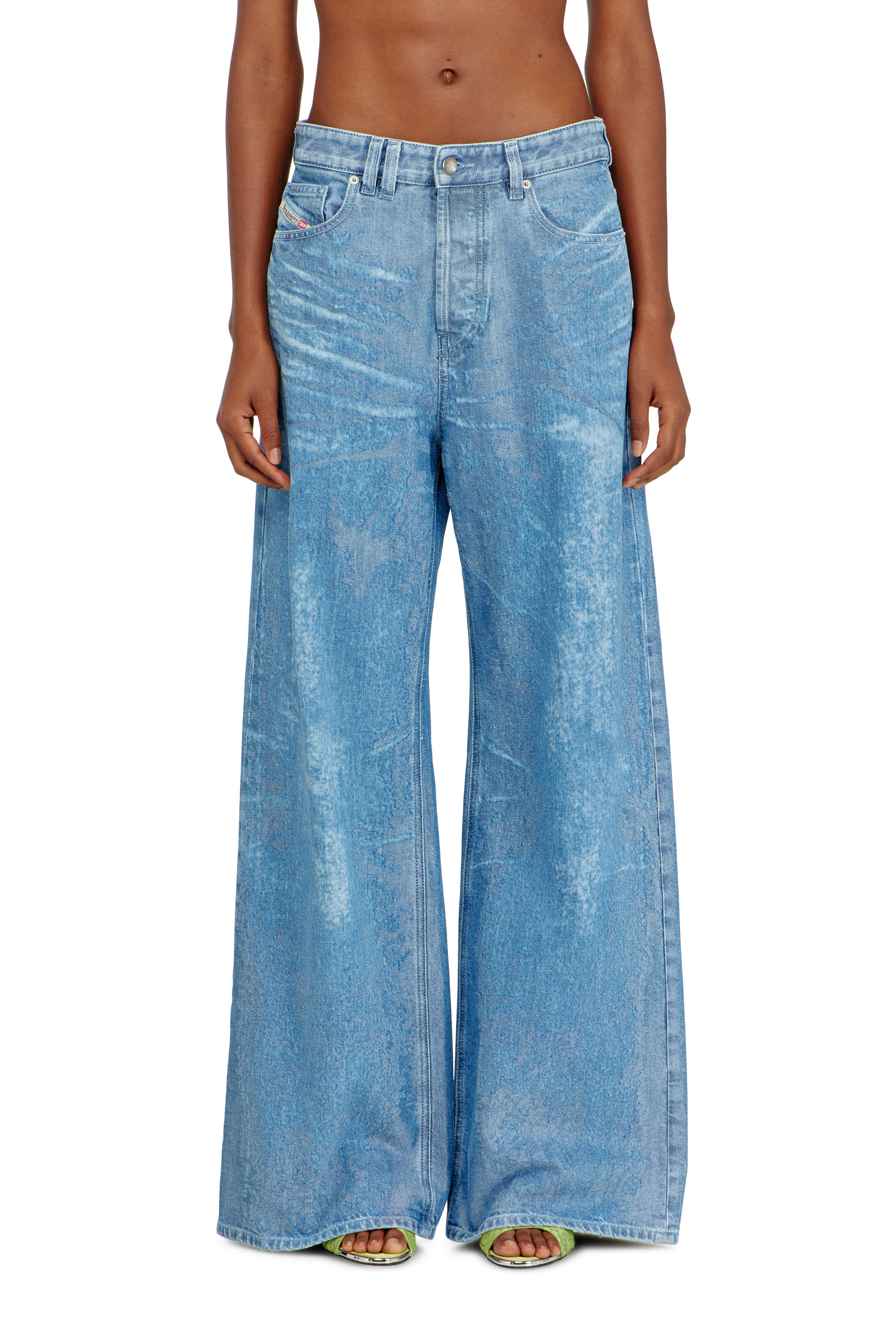 Diesel - Relaxed Jeans 1996 D-Sire 09P23 Mujer, Azul Claro - 1